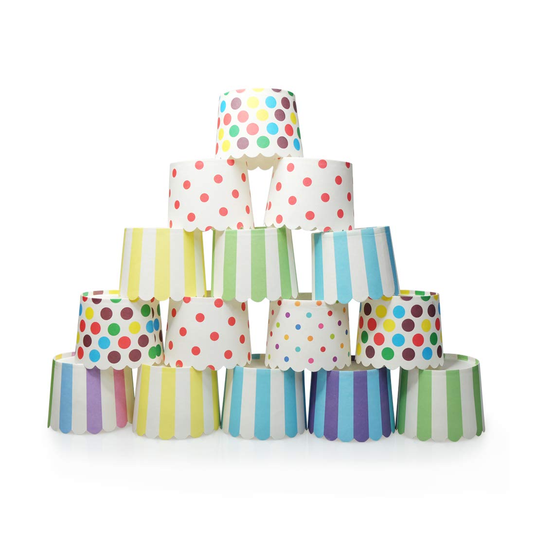 Gabkey Large Paper Cake Baking Cup Cupcake Muffin Cases Diameter 6Cm,Set Of 100