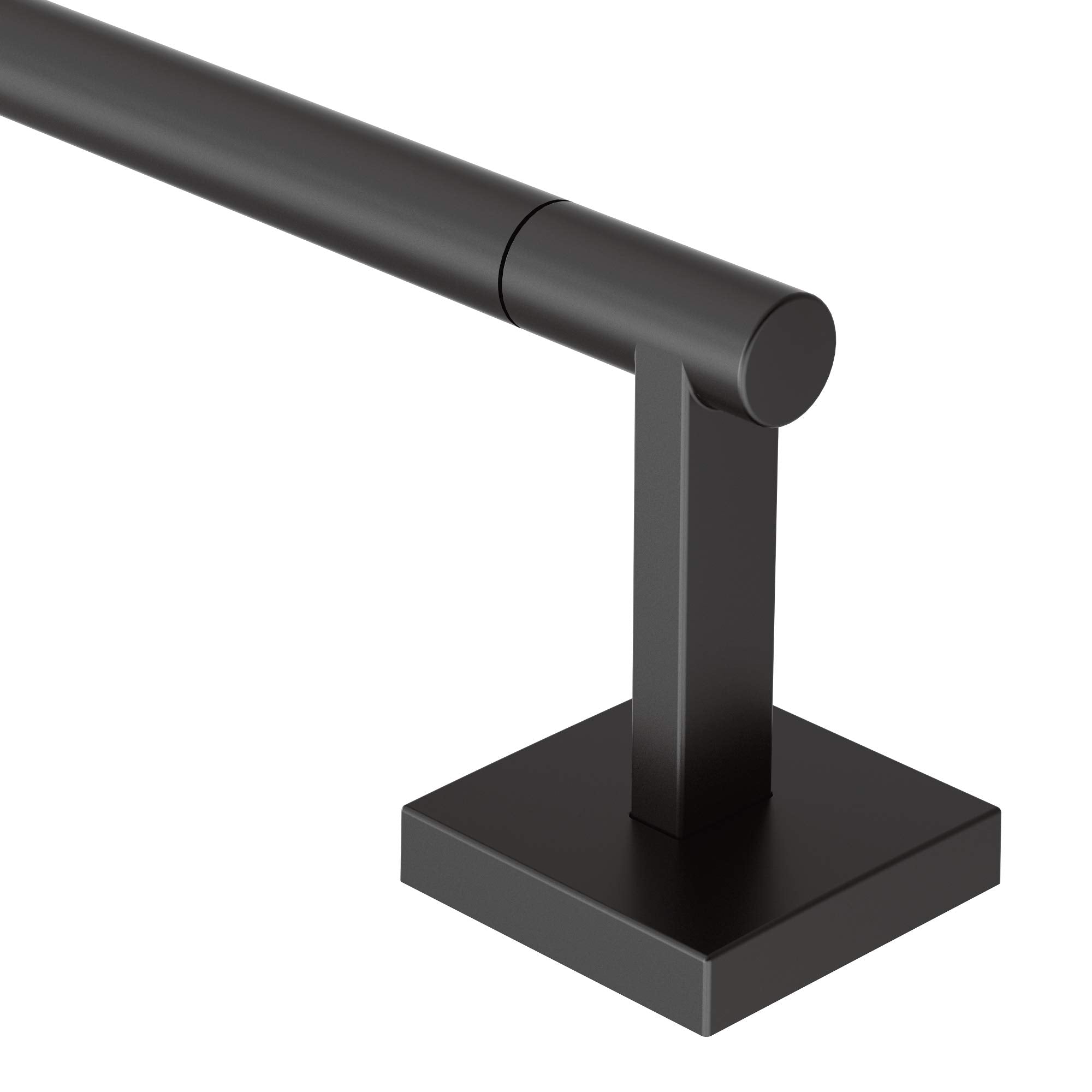 Moen Bp1824Bl Triva 24'' Bathroom -Towel Bar, Matte Black