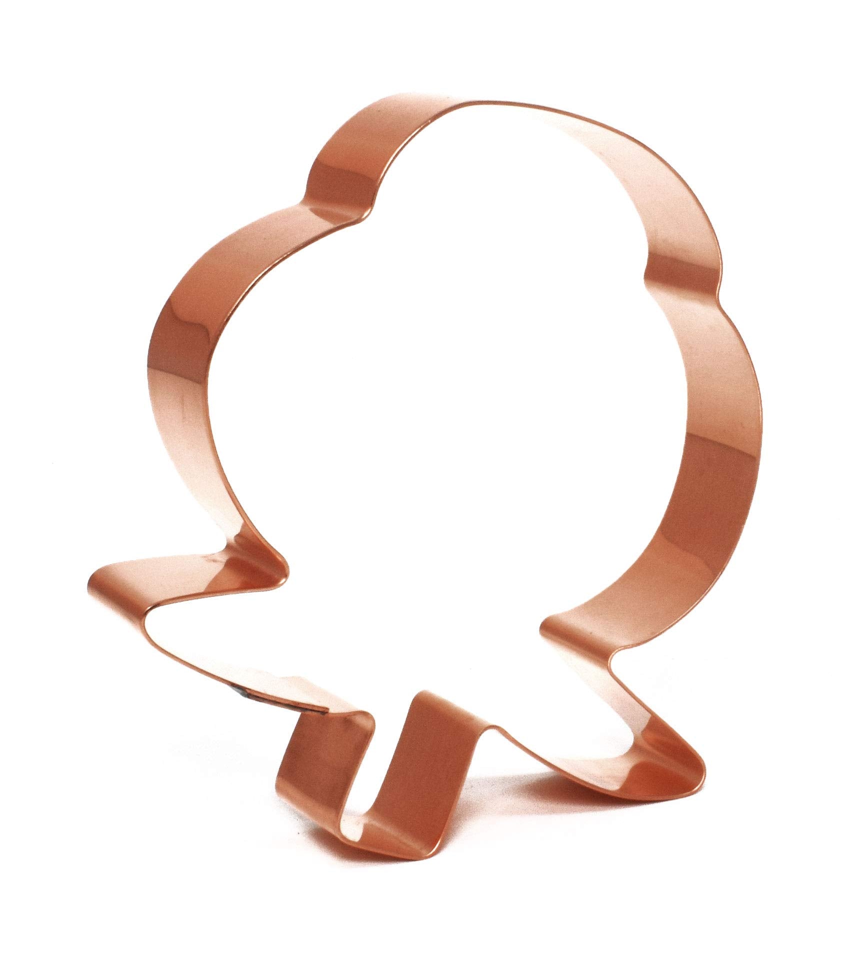 4 Inch Cotton Boll Copper Cookie Cutter