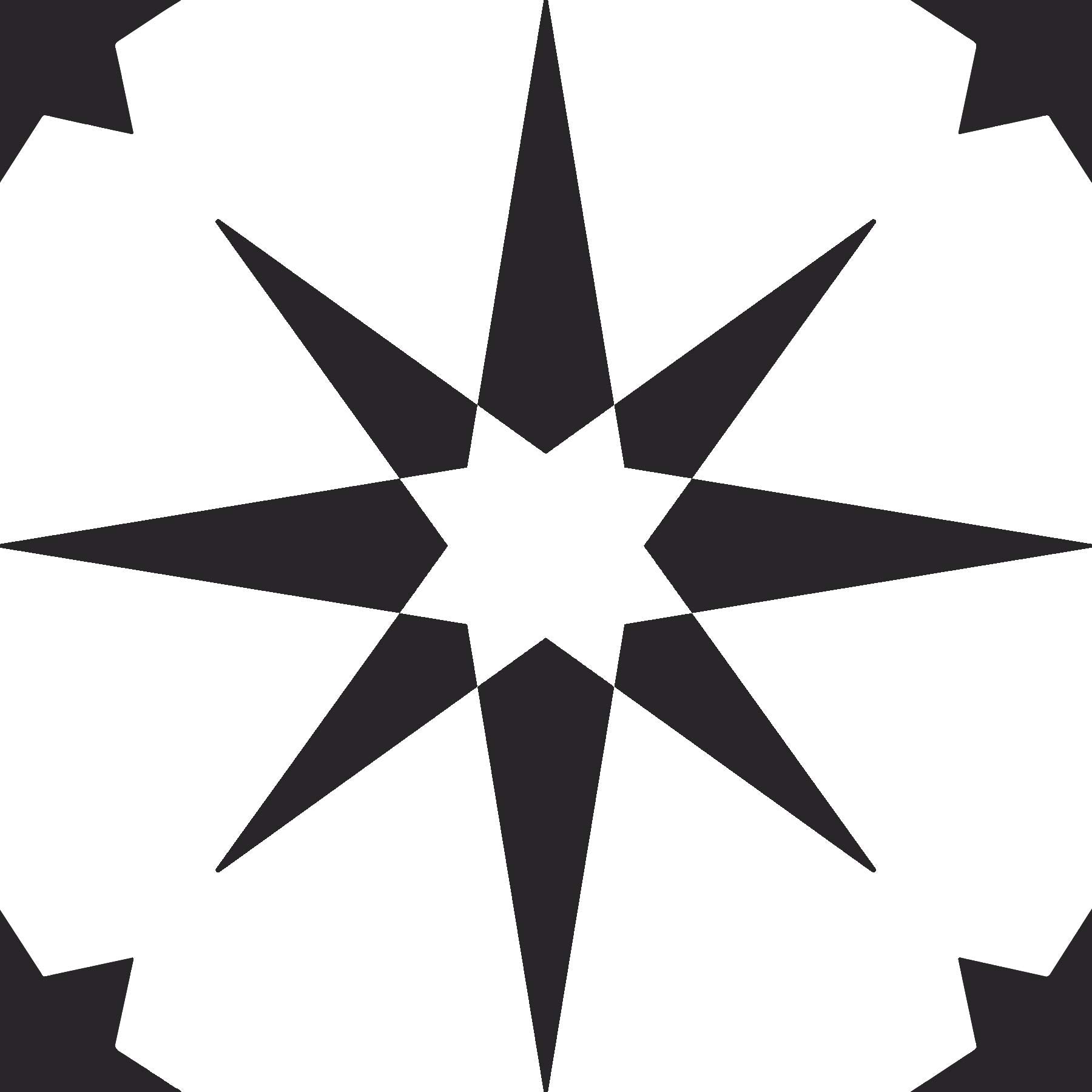 Floorpops Fp2948 Altair Peel & Stick Floor Tiles, Black