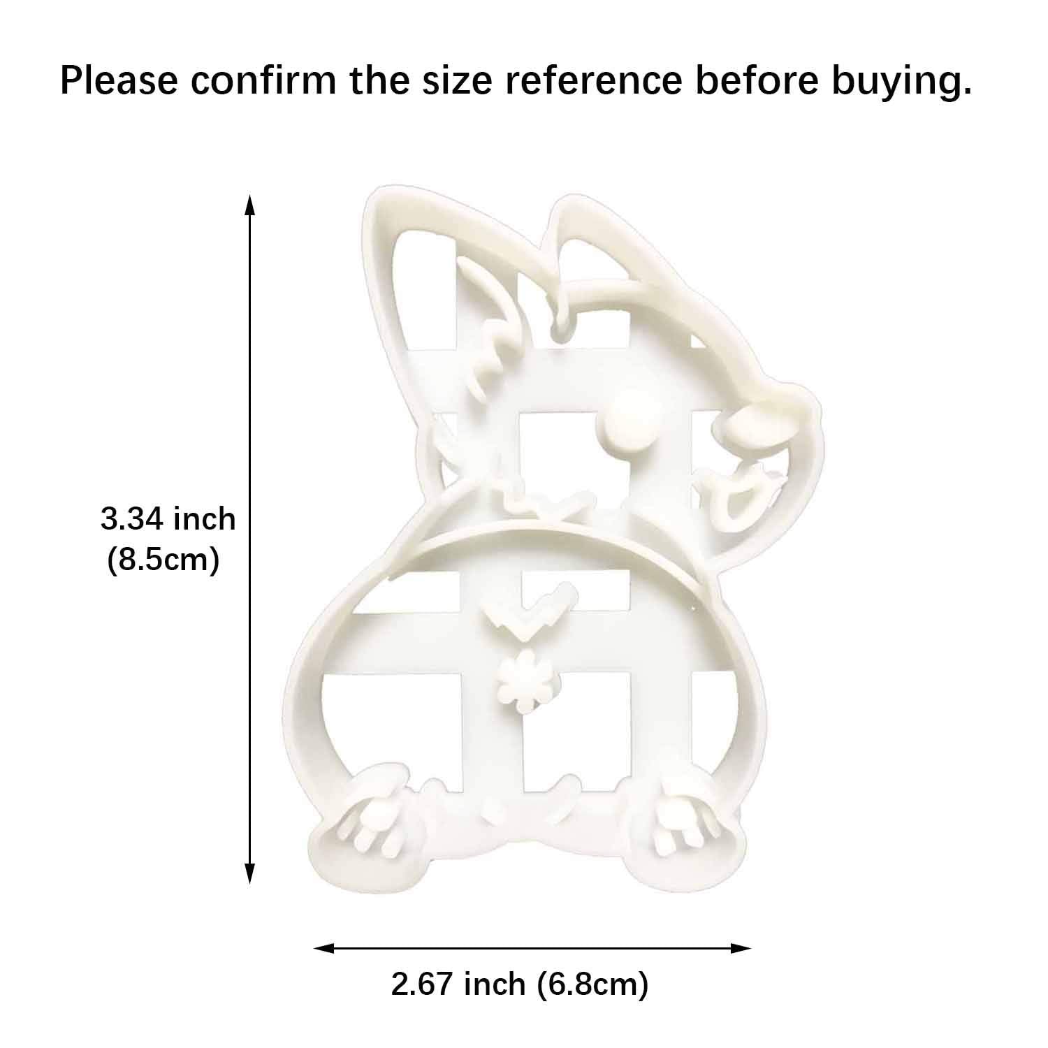 Corgi'S Butt Cookie Cutters Shape Mould Dog Treats Cutter