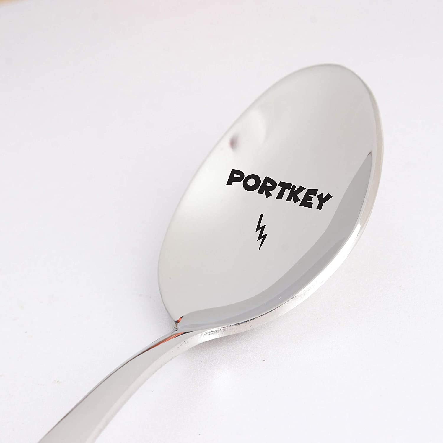 The Bash Affair Inspirational Teen Gift  Valentine' S Day Gift For Him  Portkey Engraved Spoon Gift For Men Women  Literature Wi