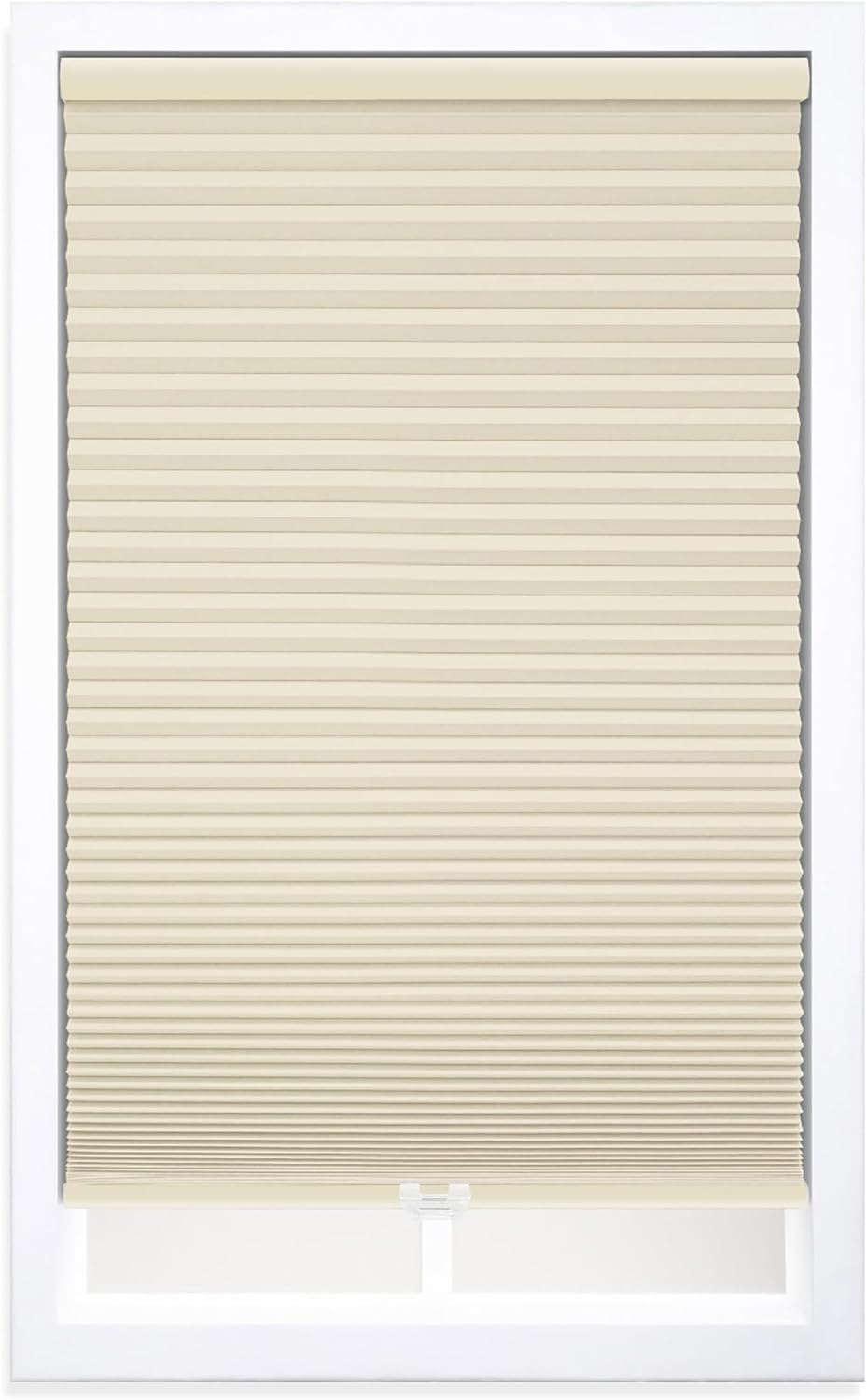 DEZ FURNISHINGS QETNWT464600 Cordless 1.5 Blackout Cellular Shade, 46.5W x 60H, Tan