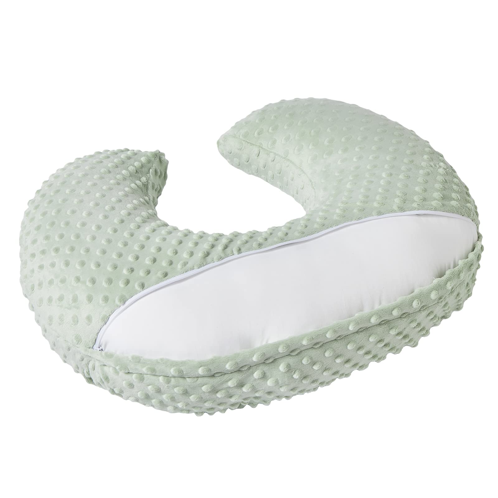 Baby Nursing Pillow And Body Positioner With Premium Cotton Slipcover For Breastfeeding For Baby Boys And Girls, Feeding Pillow