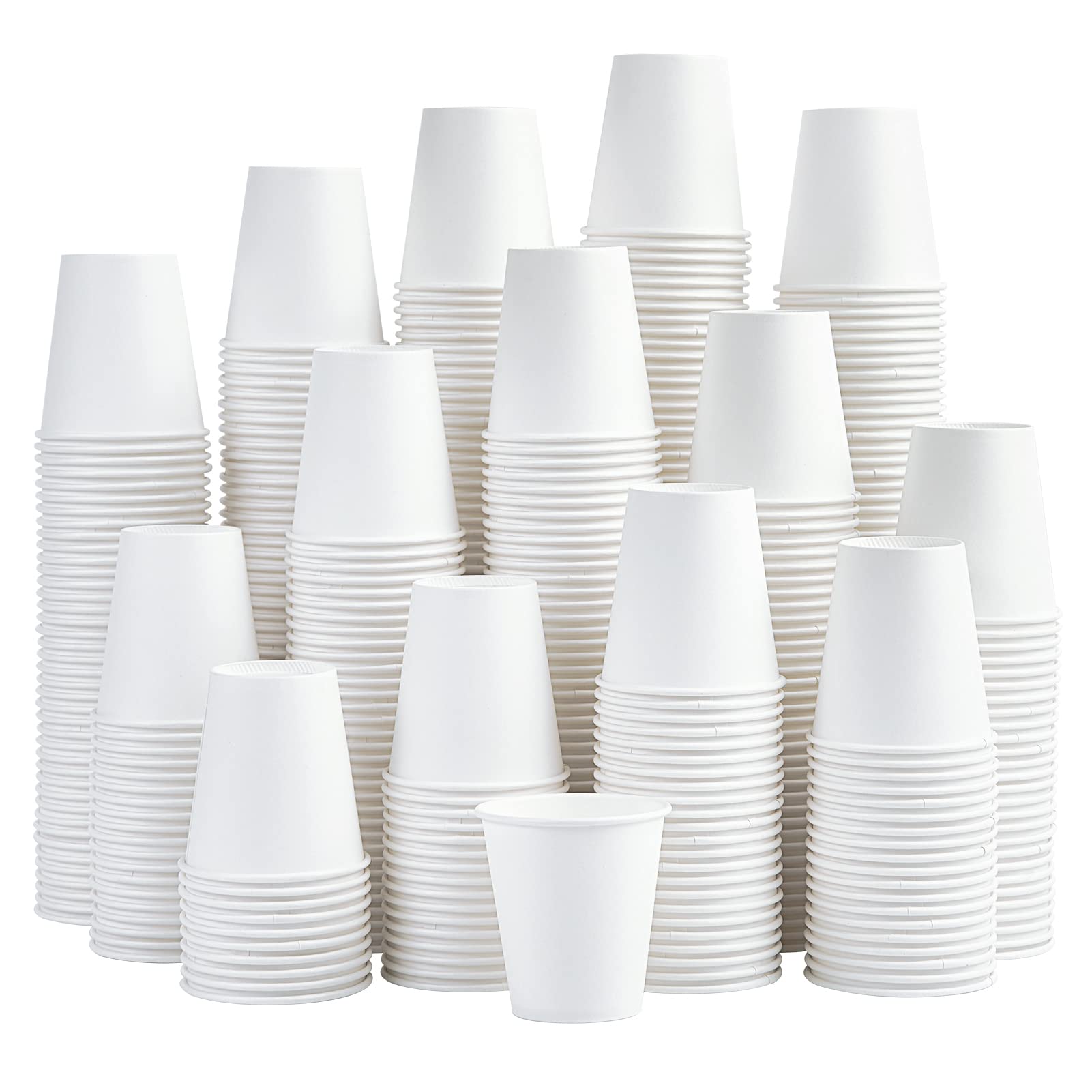 Litopak 480 Pack 5 Oz Disposable Paper Cups, Disposable Mouthwash Cups, Small Disposable Cups, Mini Paper Cups For Parties, Picn
