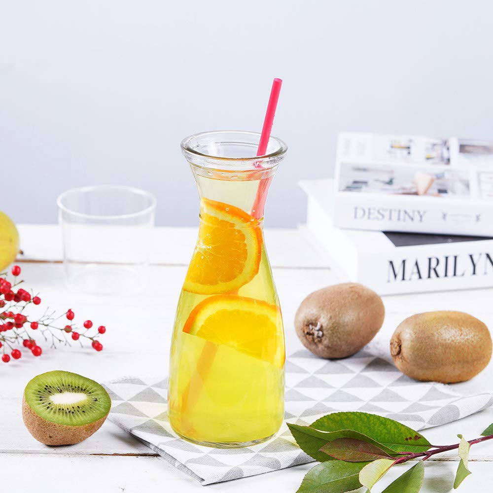 300 Pcs Colorful Plastic Long Disposable Drinking Straws. (0.23''Diameter And 10.2''Long)