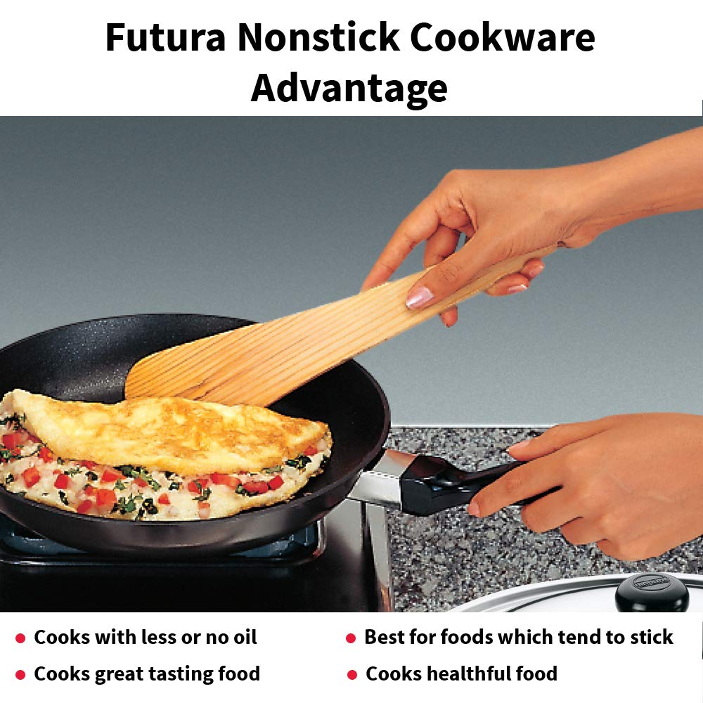 Futura Induction Iq21 Frying Pan, Small, Black