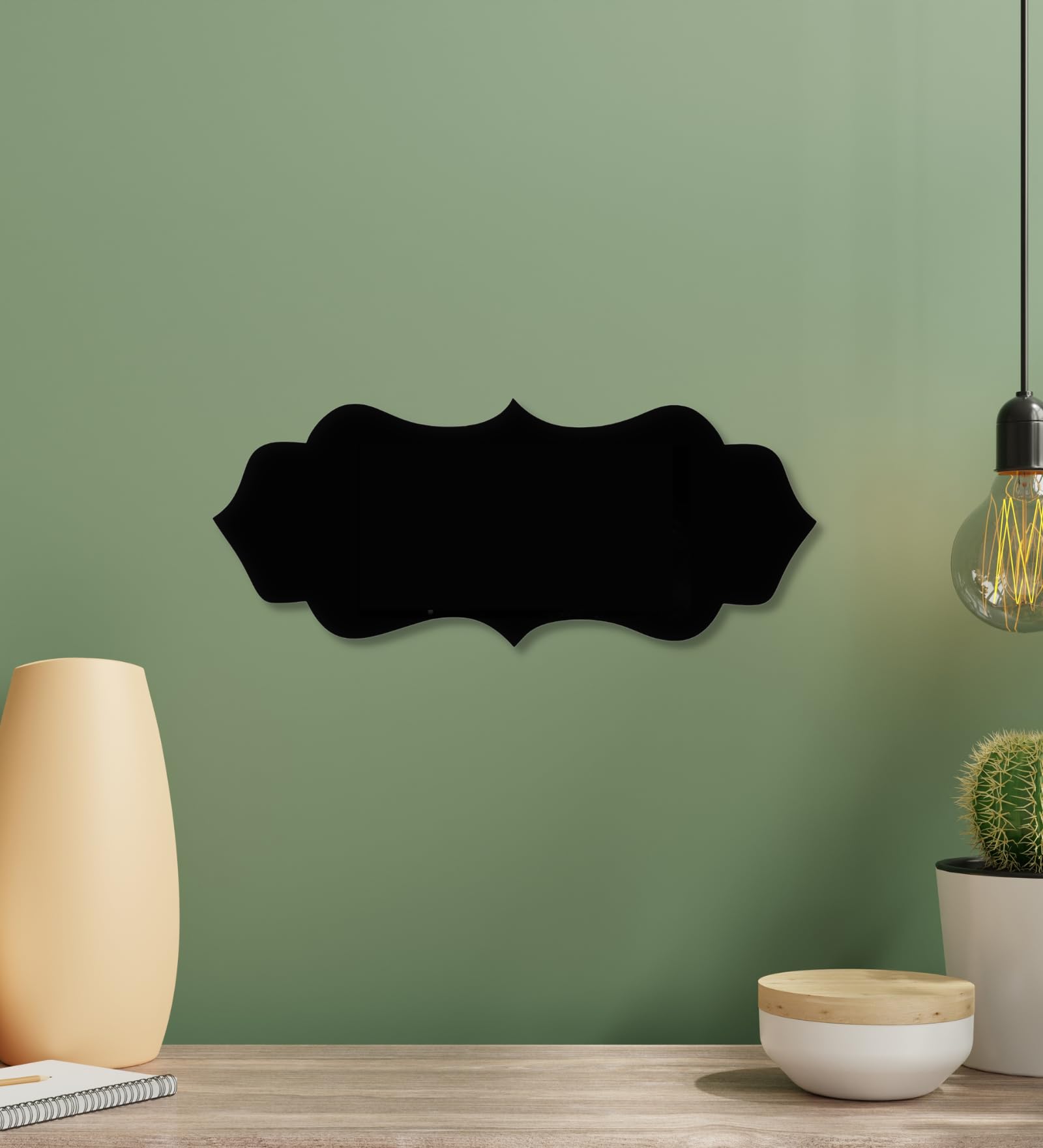 Chalk My Theme Stylish Kitchen Chalkboard Wall Decor For Kitchen, Cafe, Room, And Home Dcor