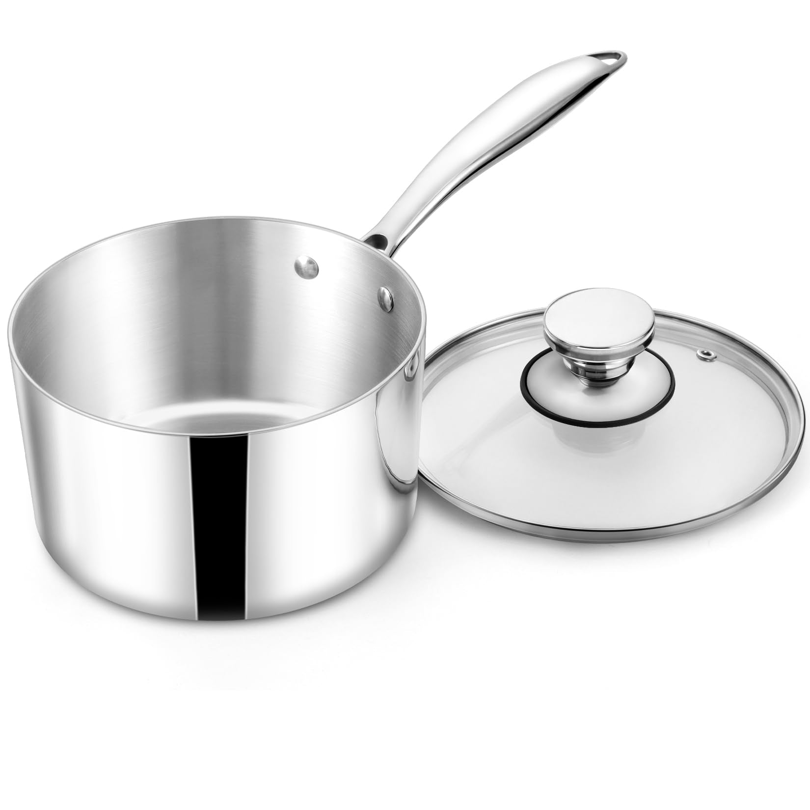 Teamfar 3 Layers 2Qt Saucepan