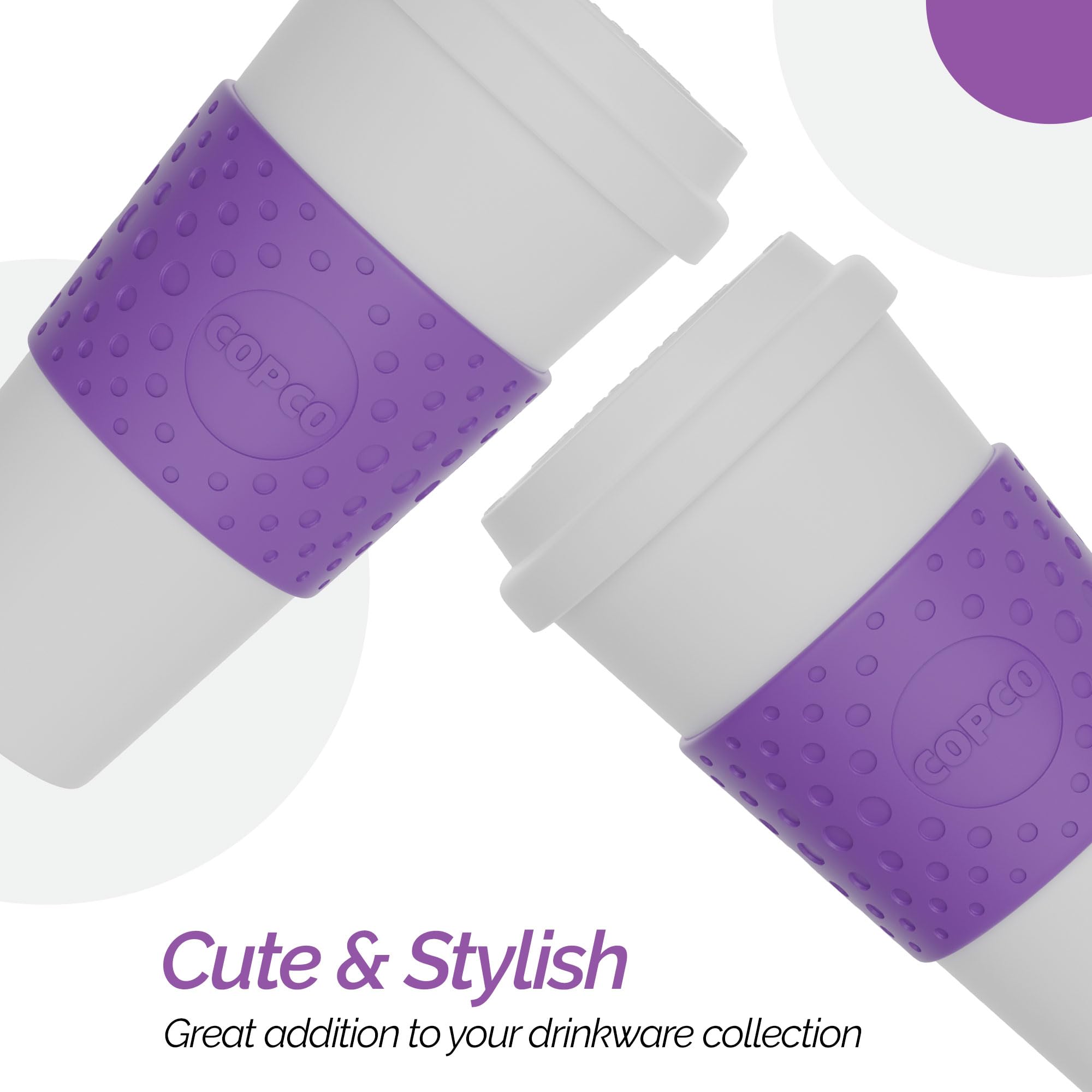 Copco Acadia Travel Mug, 16-Ounce, Lilac