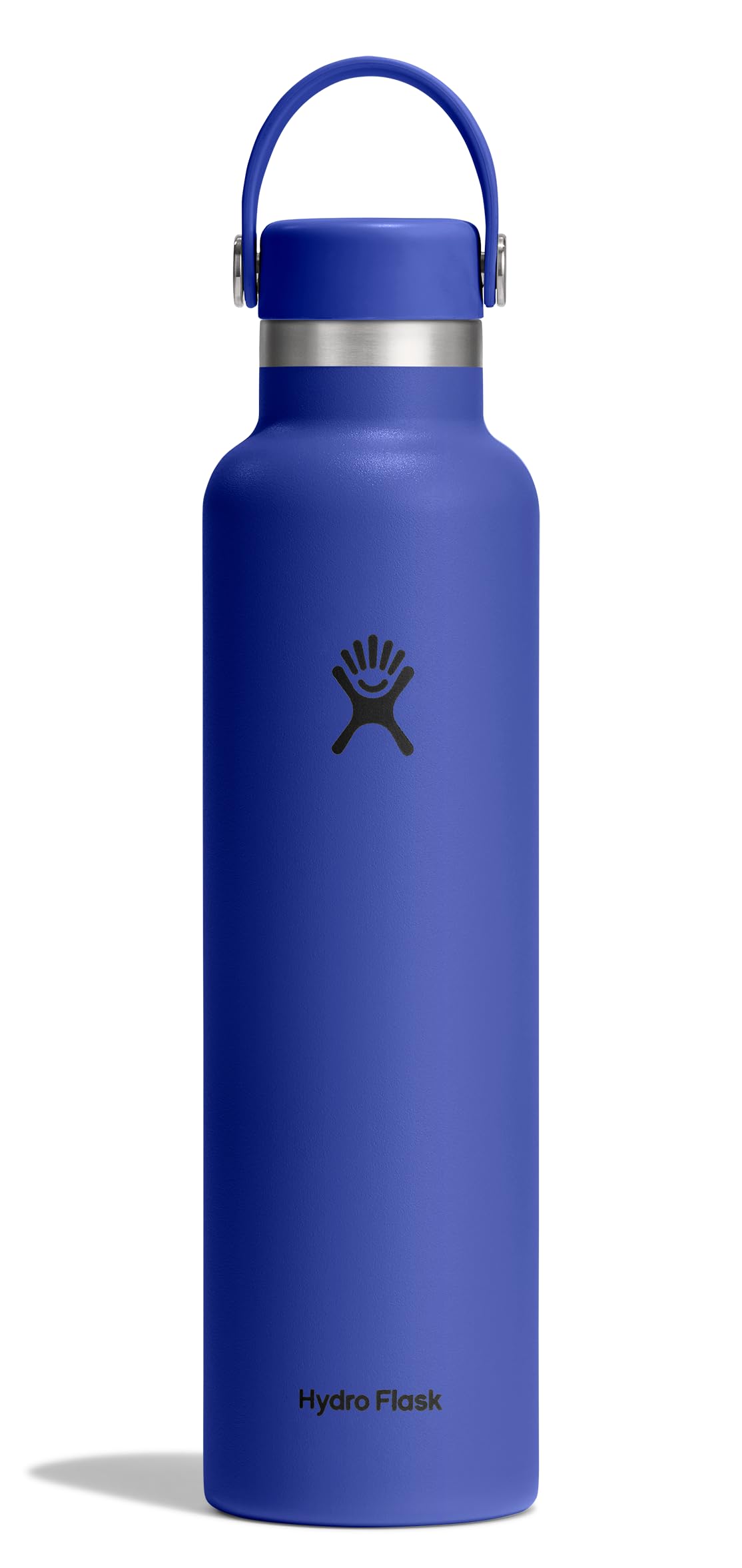 Hydro Flask Water Bottle - Insulated Stainless Steel - Non Spill, Leakproof in 24 Oz Capri Blue
