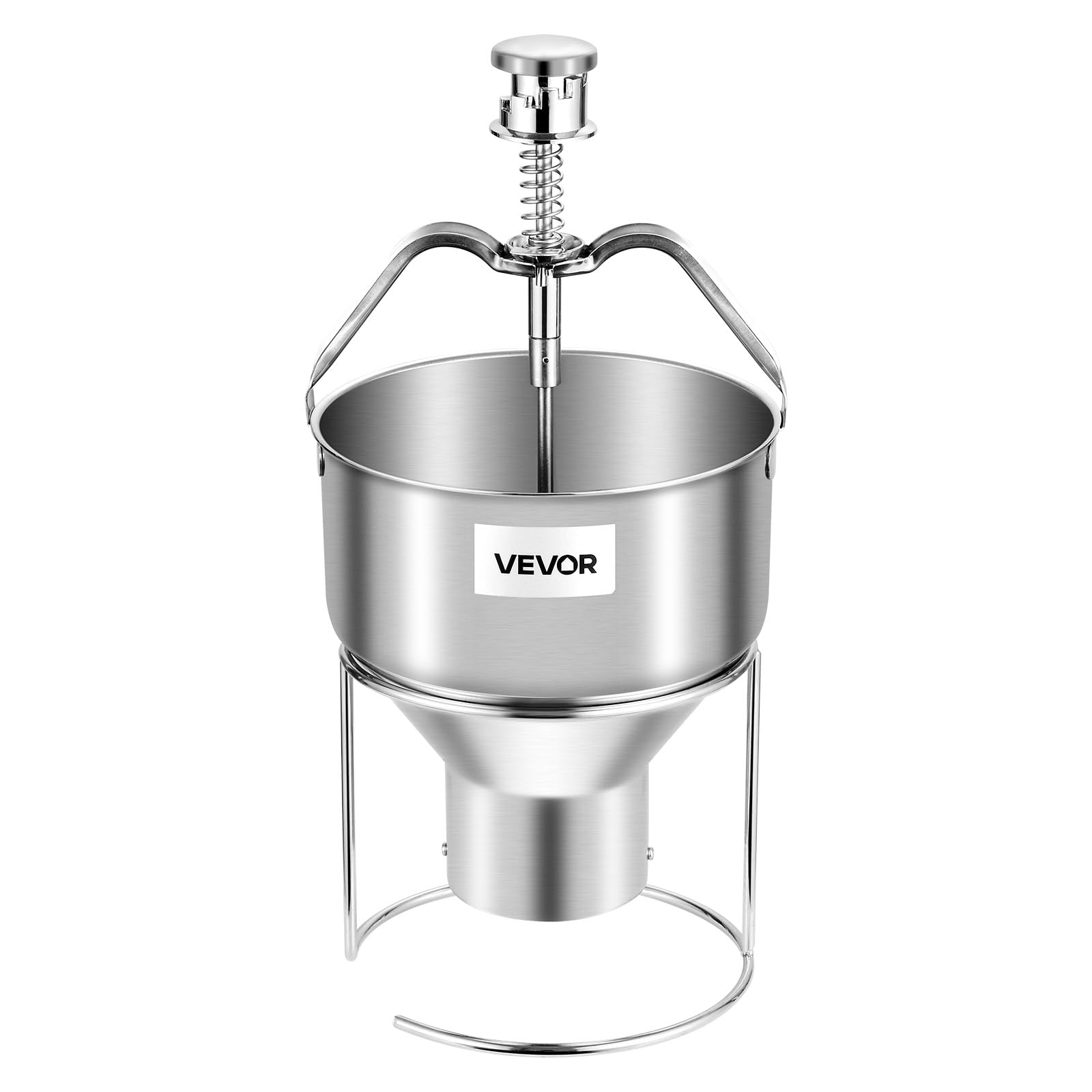 VEVOR Donut Depositor, Large Capacity Manual Donuts Dropper, 304 Stainless Steel Commercial Batter Dispenser, 6 Thicknesses Adju