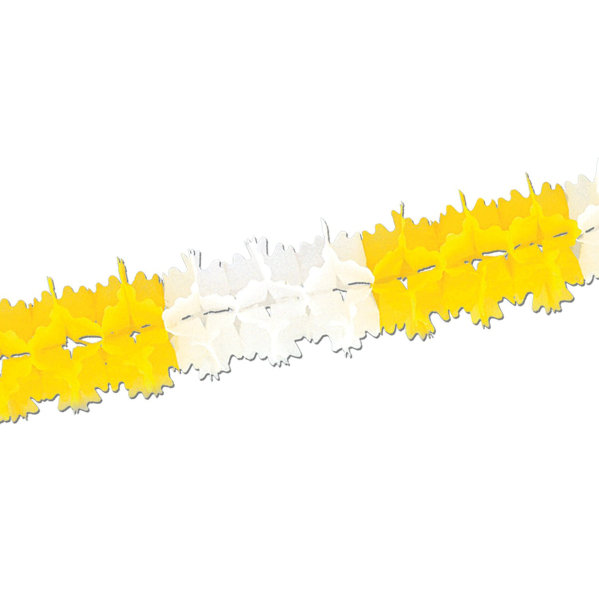 Pageant Garland (Canary & White) Party Accessory (1 Count)