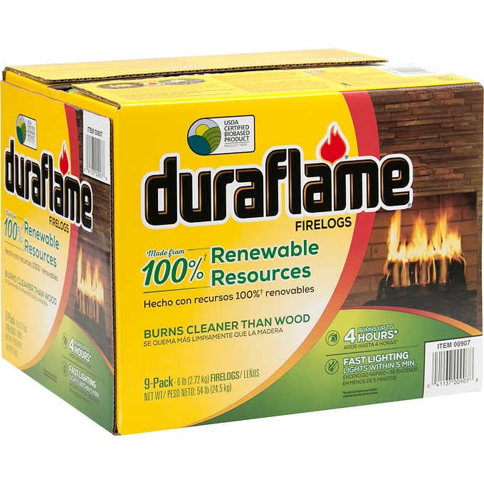 Duraflame Natural Fire Logs 6 Lb - Case Of 9 (?N? ???K)