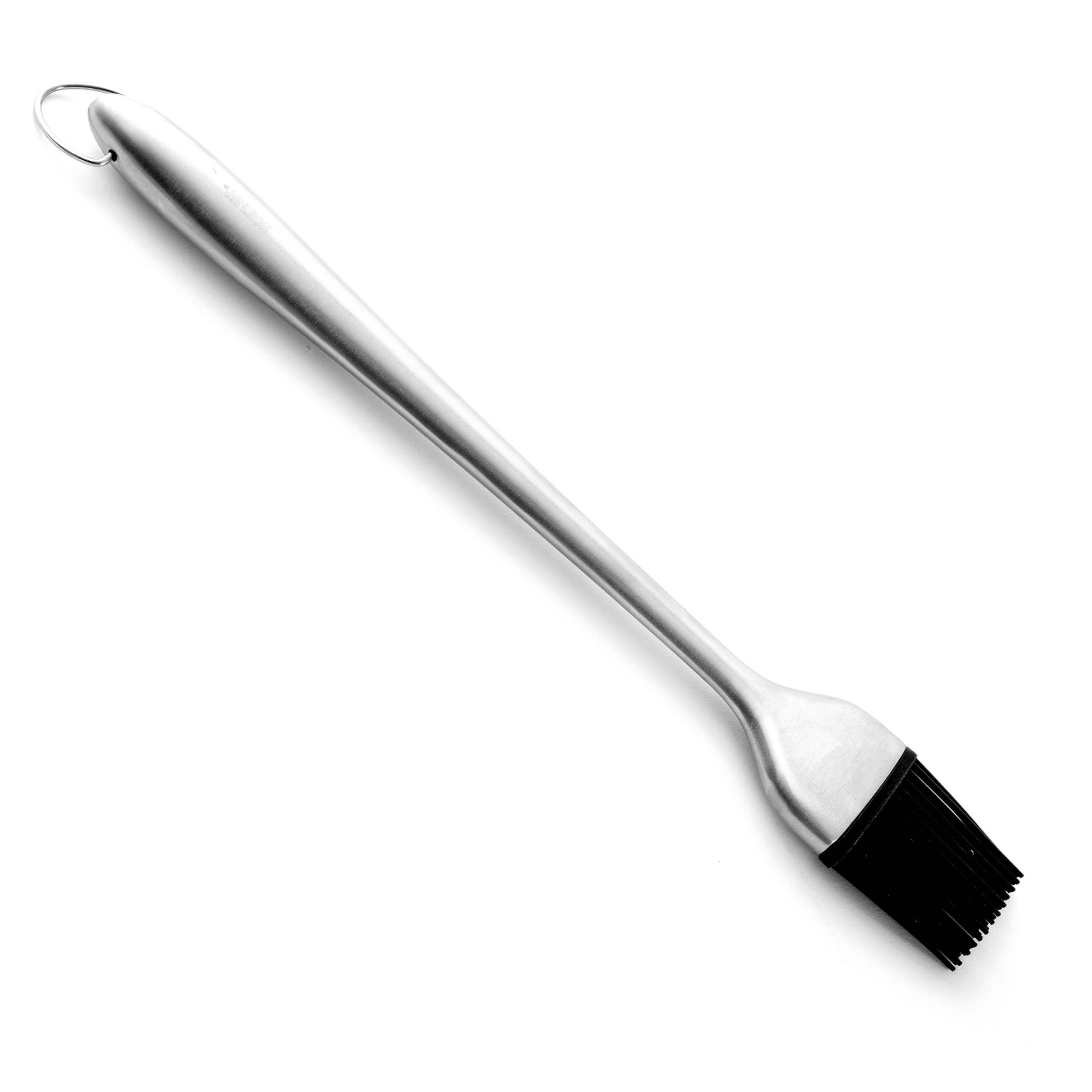 Norpro Silicone Barbeque Brush, 12-Inch, One Size, Stainless Steel