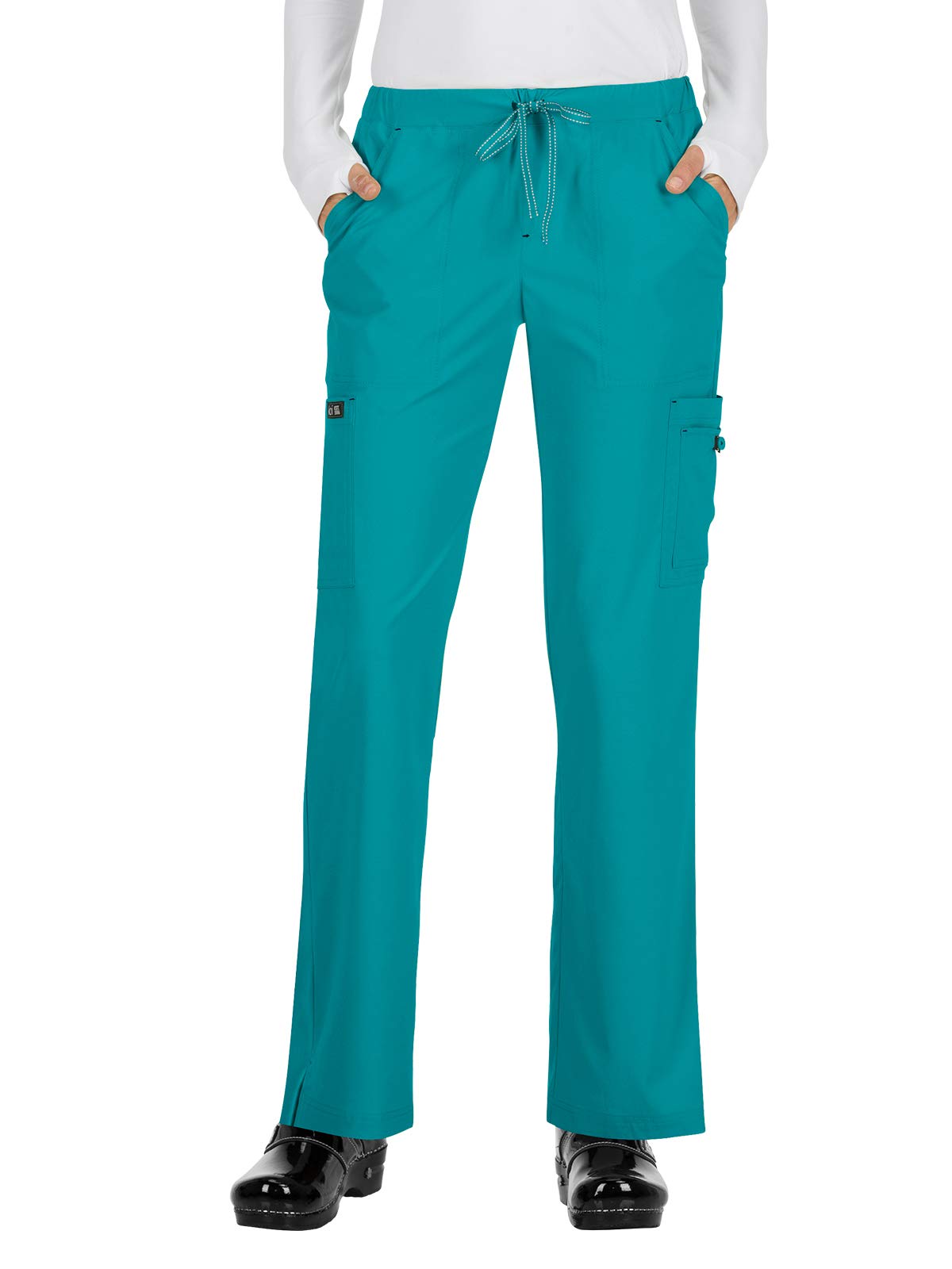 Koi Basics Koi731 Womens Scrub Pant Teal Xs