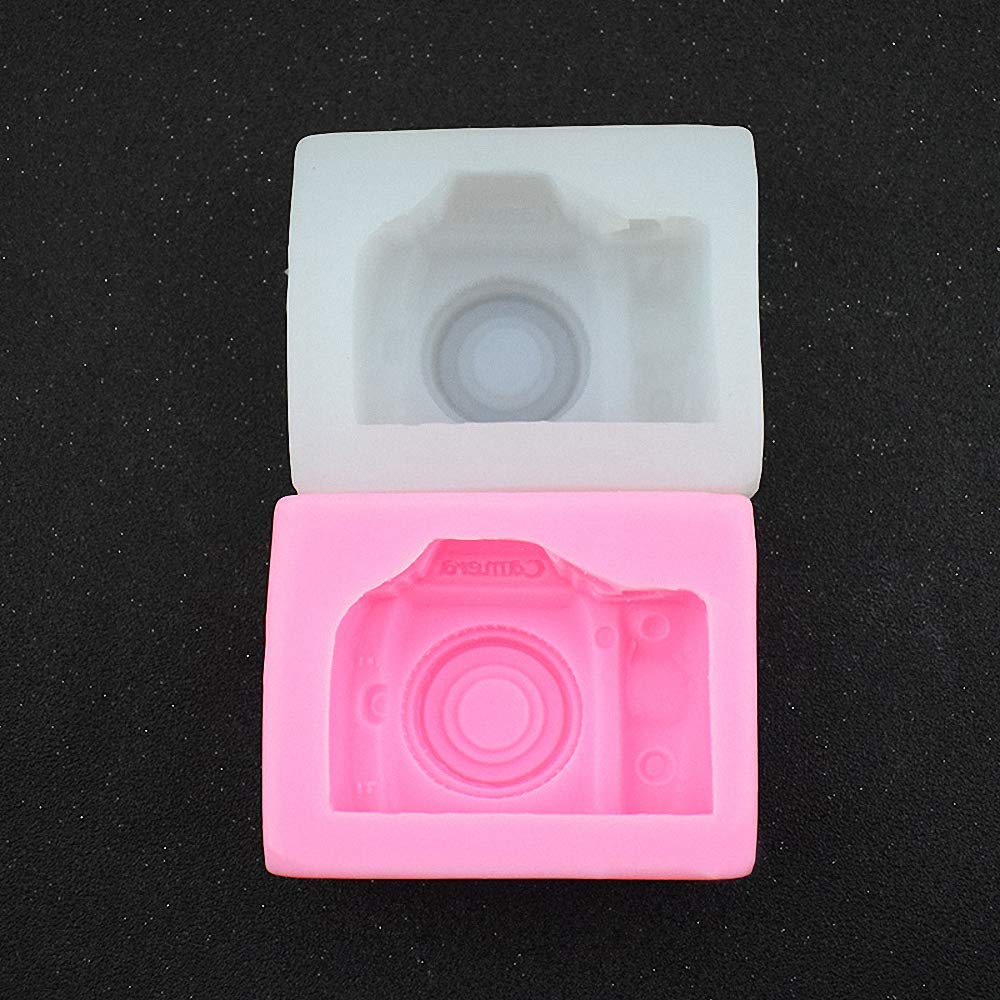 3D Camera Silicone Chocolate Candy Mold Cake Decorating Tools Diy Mini Soap Mold