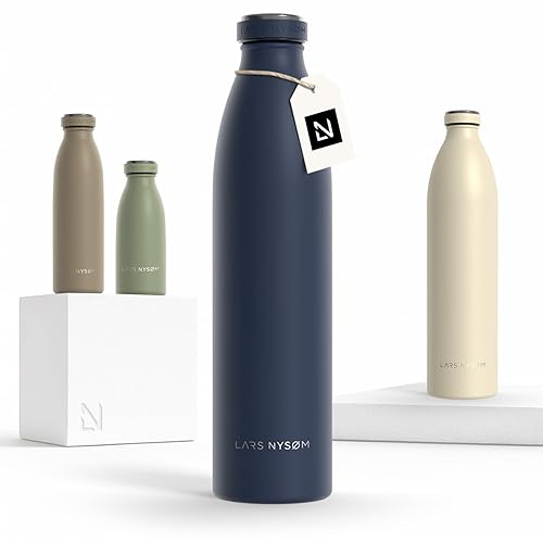 Lars Nys   M Stainless Steel Insulated Water Bottle 12Oz 17Oz 25Oz 34Oz 51Oz | Bpa-Free Insulated Thermo Flask For Hot And Cold