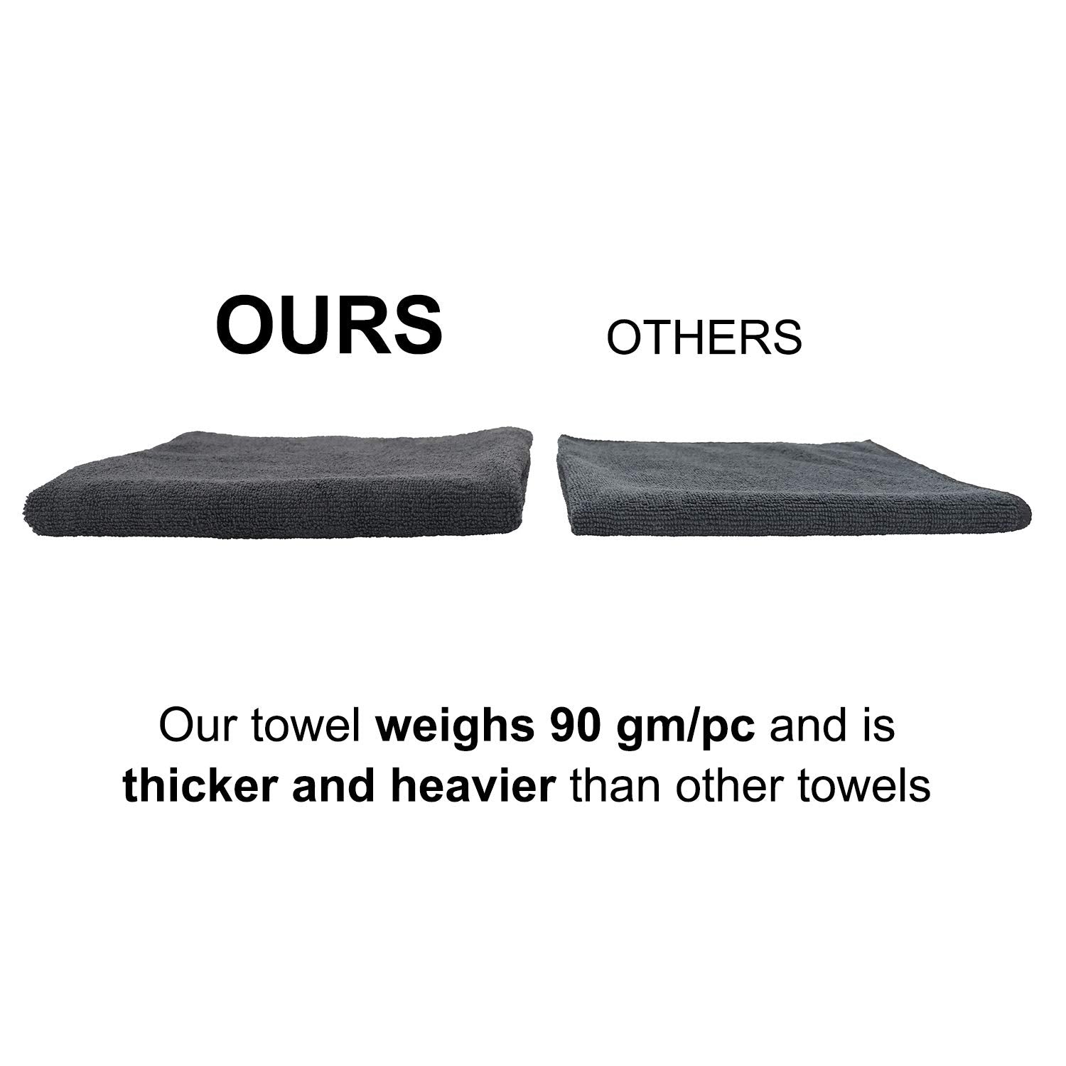 Arkwright Bleach Safe Salon Towels - (Pack of 24) Microfiber Bleach Resistant, Absorbent Hair Drying Bulk Towel Set, Perfect for