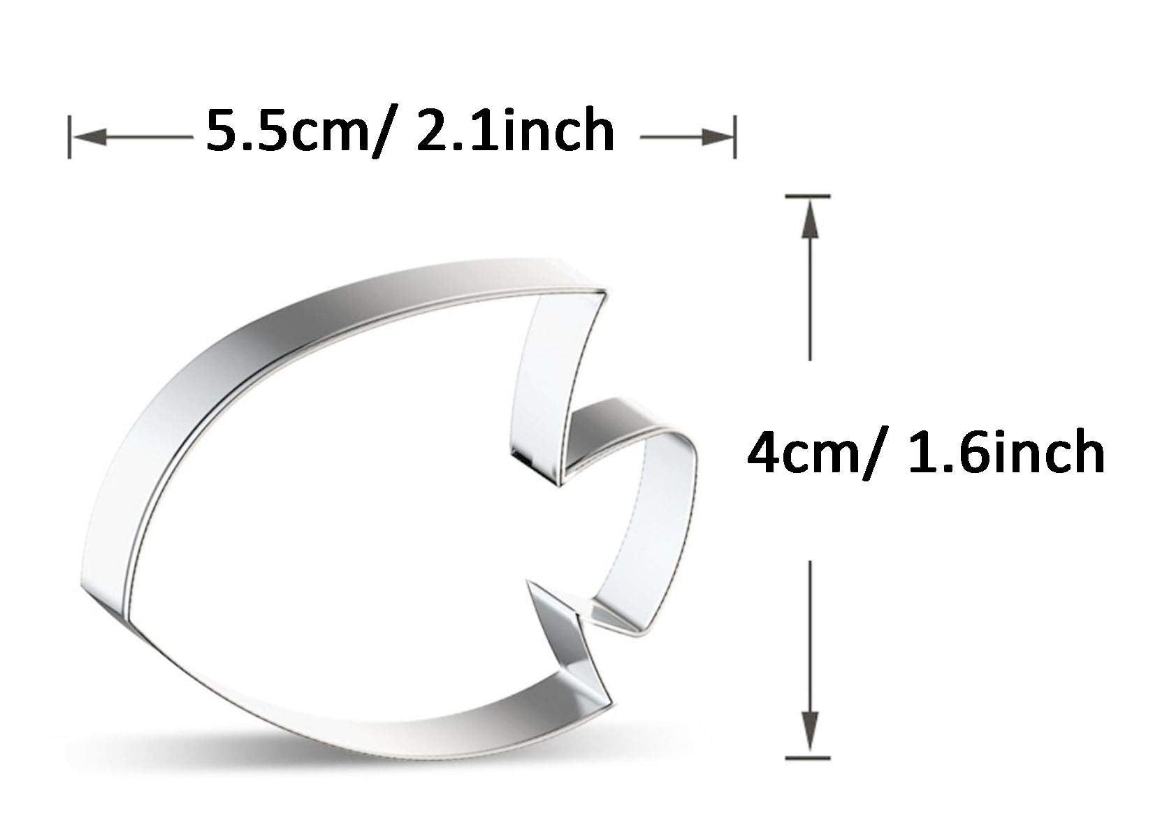 Wjsyshop Tropical Fish Cookie Cutter