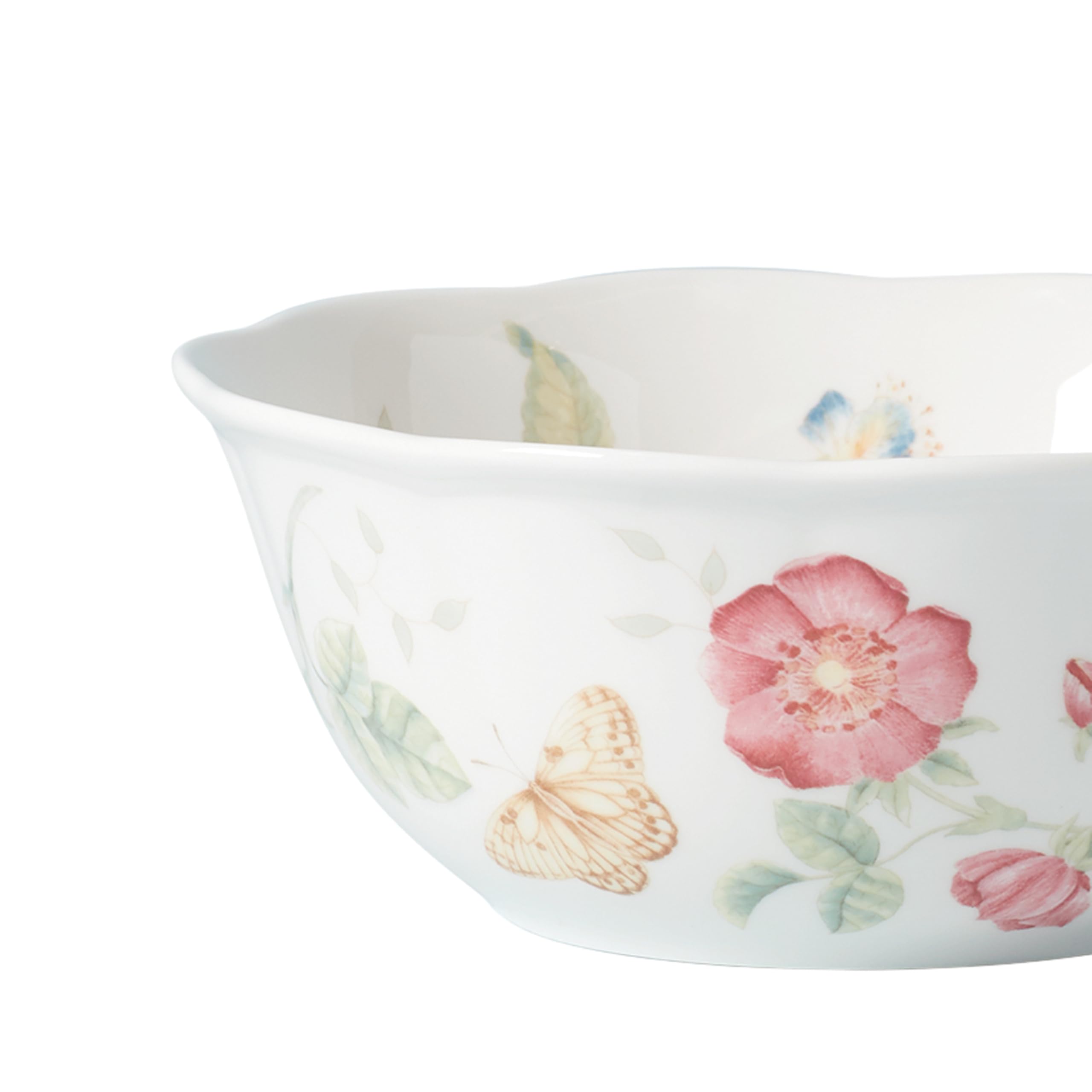 Lenox Butterfly Meadow 4-Piece Large All-Purpose Bowls, 4.03, Multi