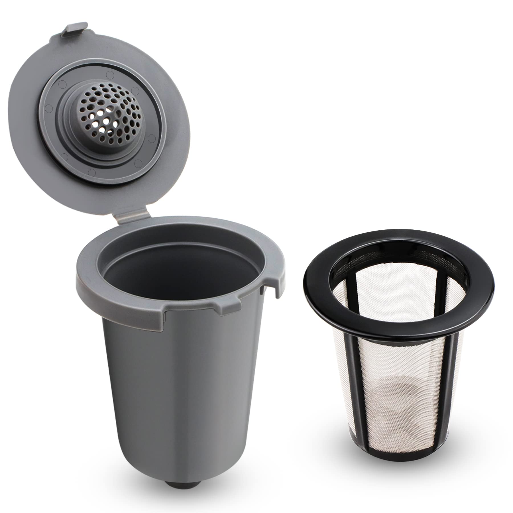 Reusable Filter Cup For Cuisinart, Gray (4 Pack)