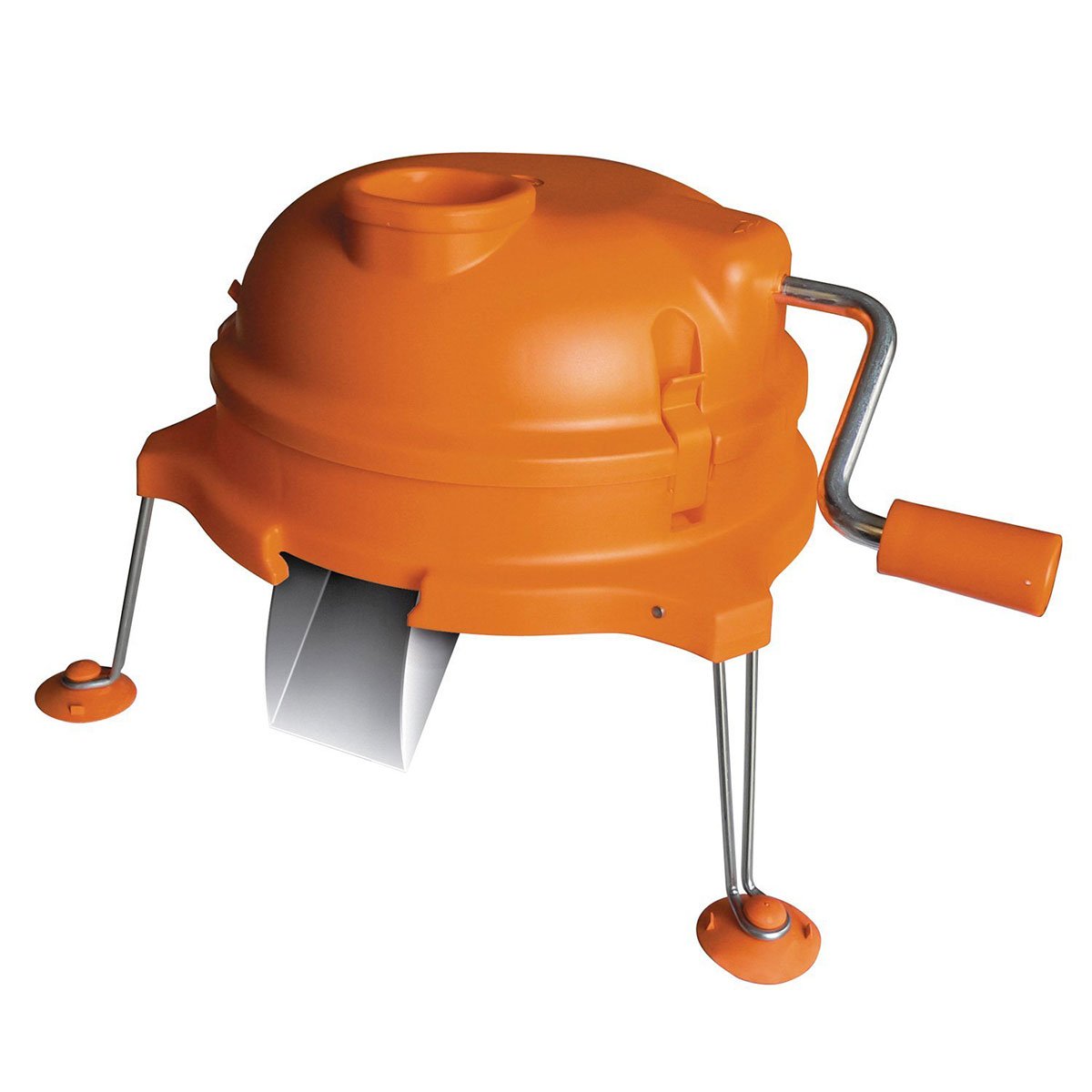 Dynamic Cl006 Dynacube Commercial Vegetable Dicer, 3/8'' X 3/8'' Manual Tabletop Cuber, Orange