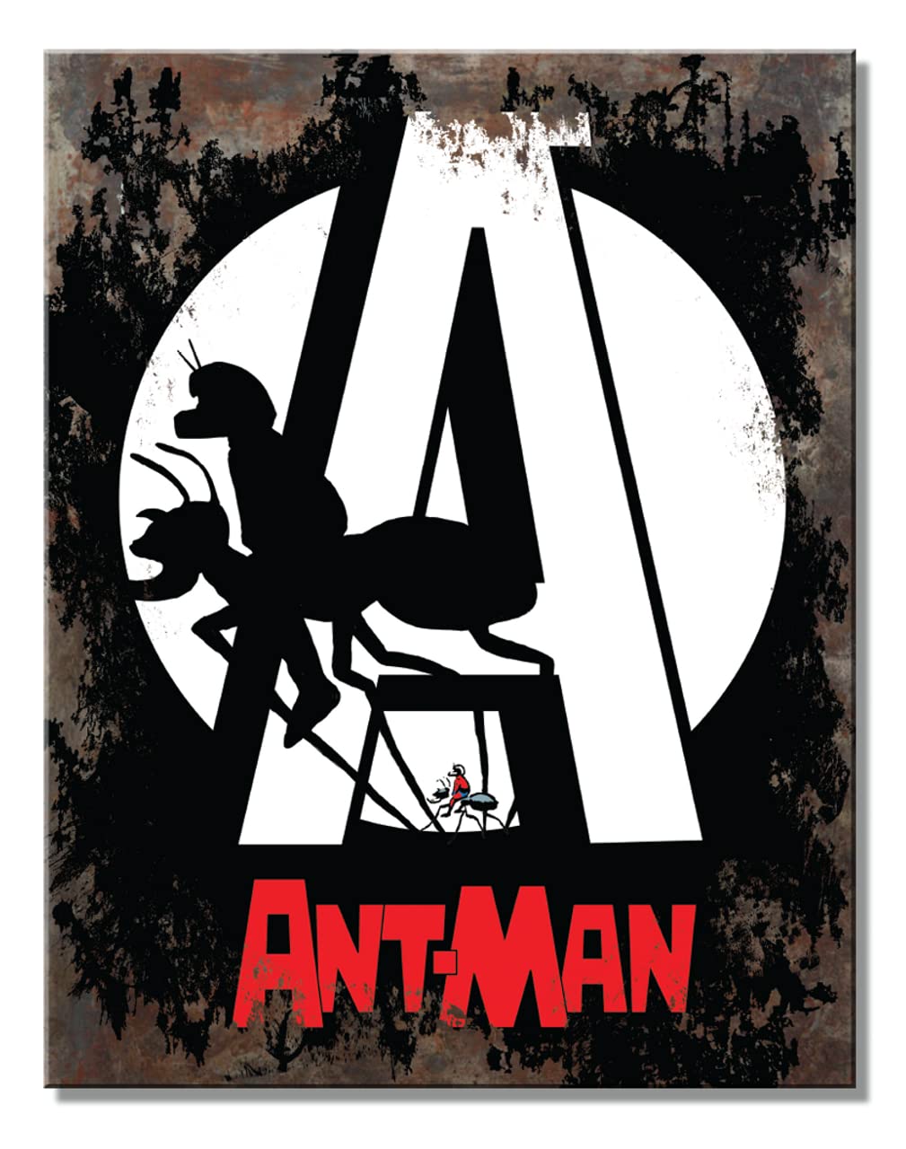 Desperate Enterprises Captain America A Tin Sign - Nostalgic Vintage Metal Wall Decor - Made in USA