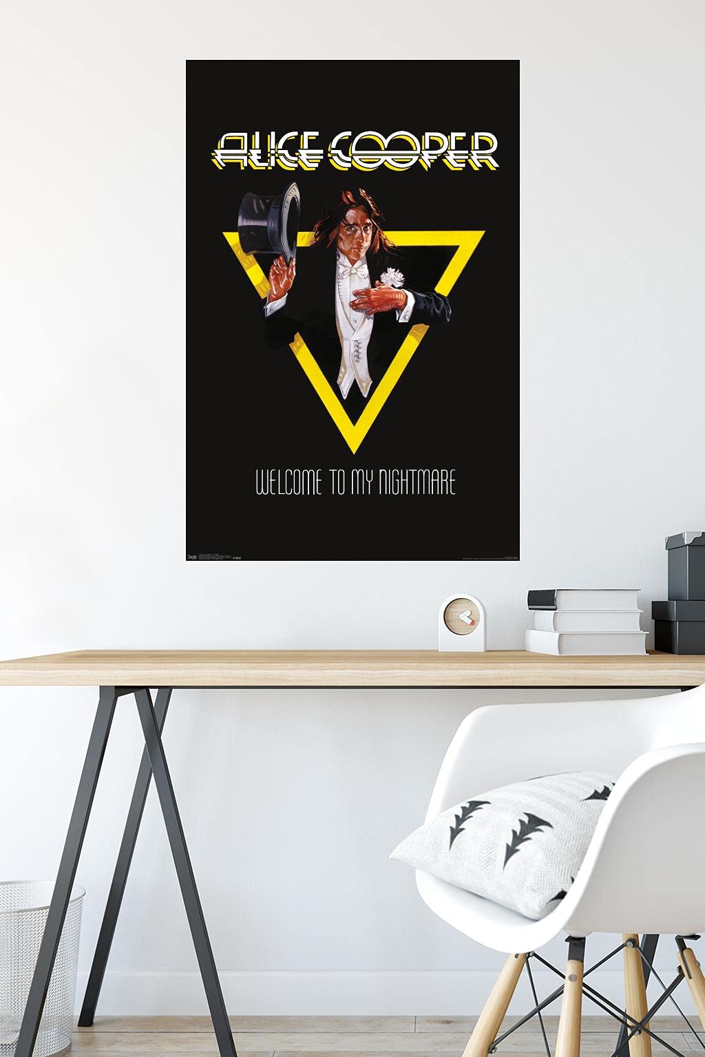 Trends International Alice Cooper - Welcome Wall Poster, 22.375'' X 34'', Premium Unframed Version