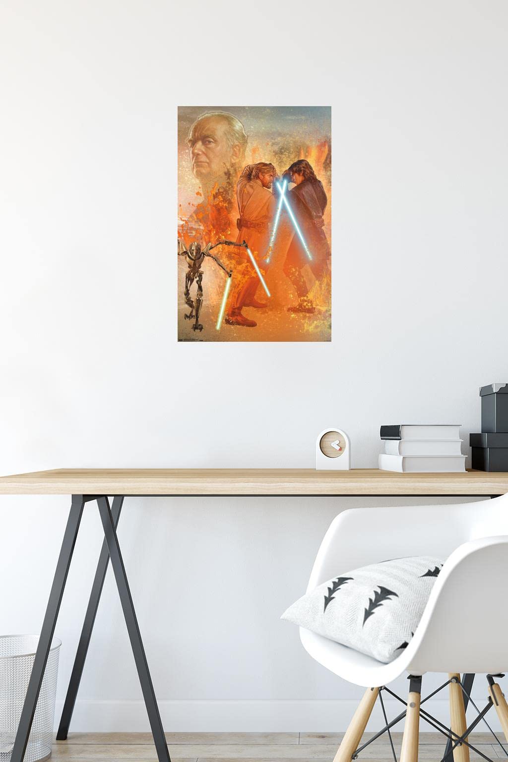 Trends International Star Wars: Revenge Of The Sith - Celebration Mural Wall Poster, 14.725'' X 22.375'', Premium Unframed Versi