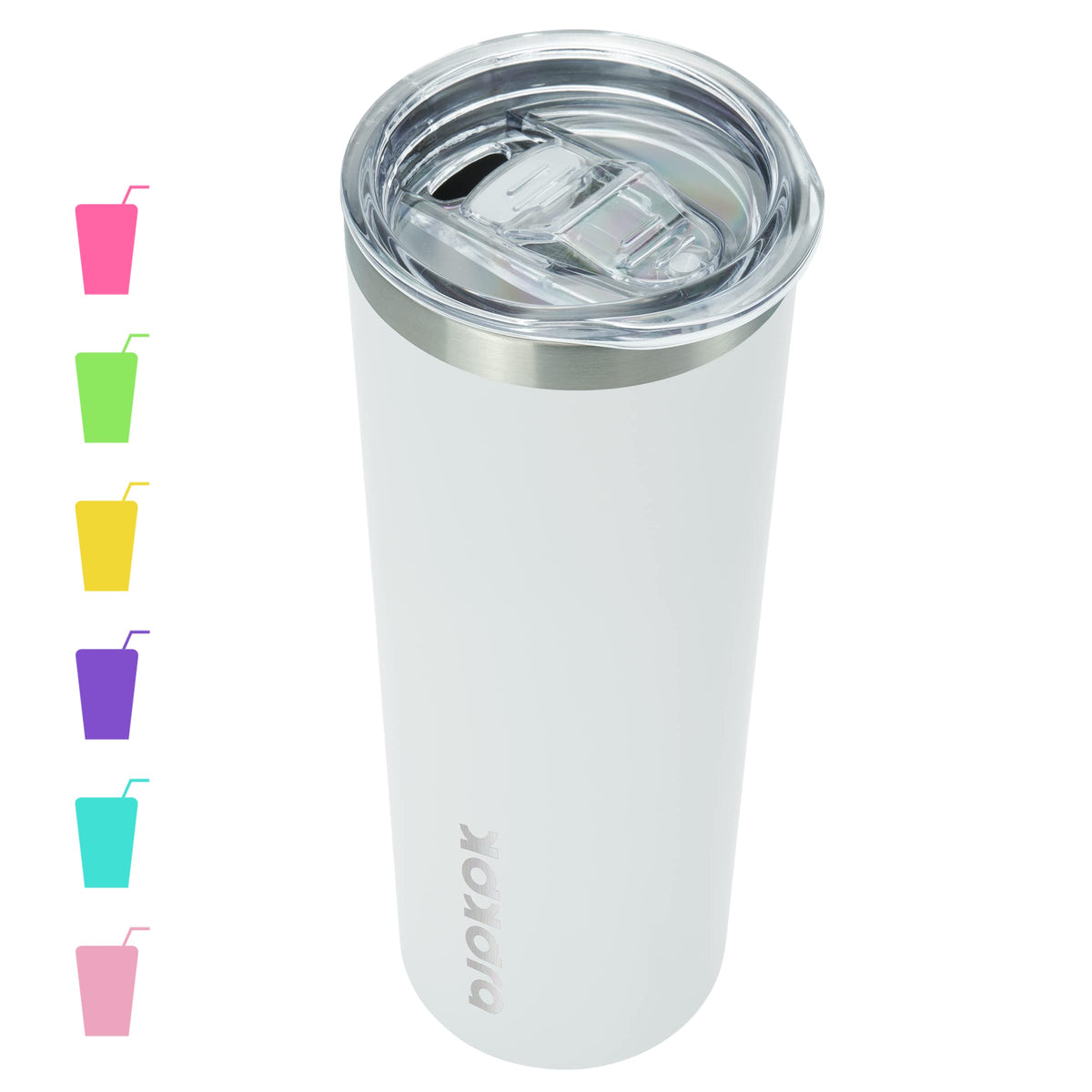 BJPKPK Skinny Tumbler with Lid 20 oz Stainless Steel Vacuum Insulated ...