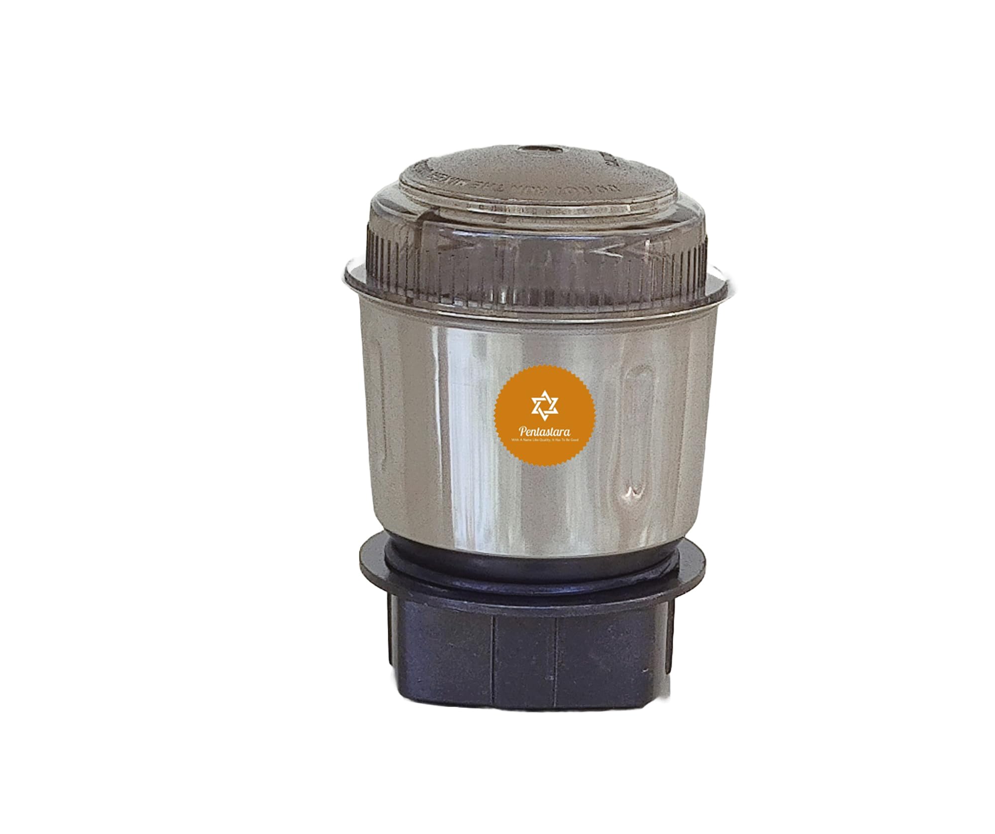 PENTASTARA Mixer Grinder Small(Chutney) Jar ForMoulinex Mixer Square base Type models (400ml capacity).