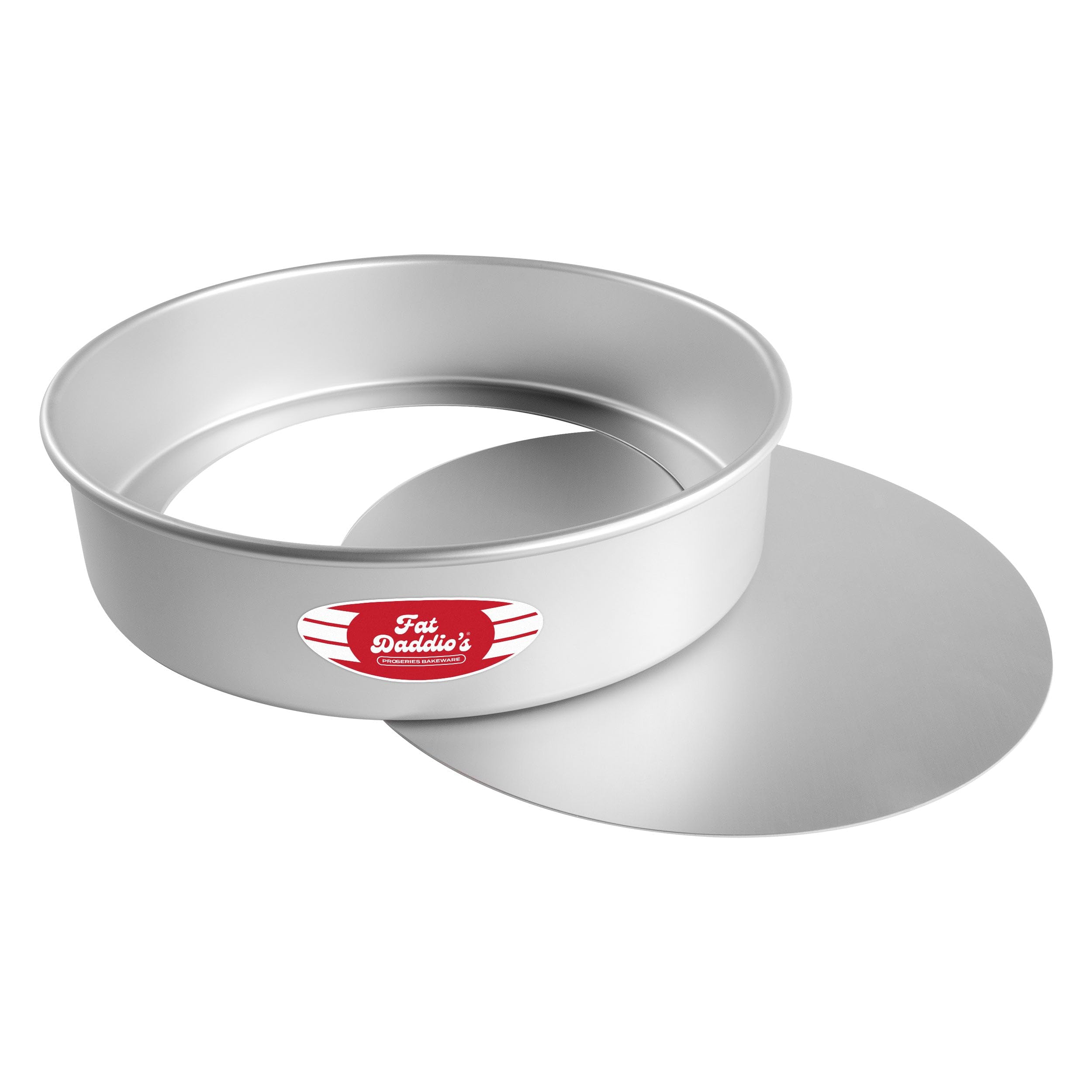 Fat Daddio'S Pcc-123 Anodized Aluminum Round Cheesecake Pan, 12 X 3 Inch