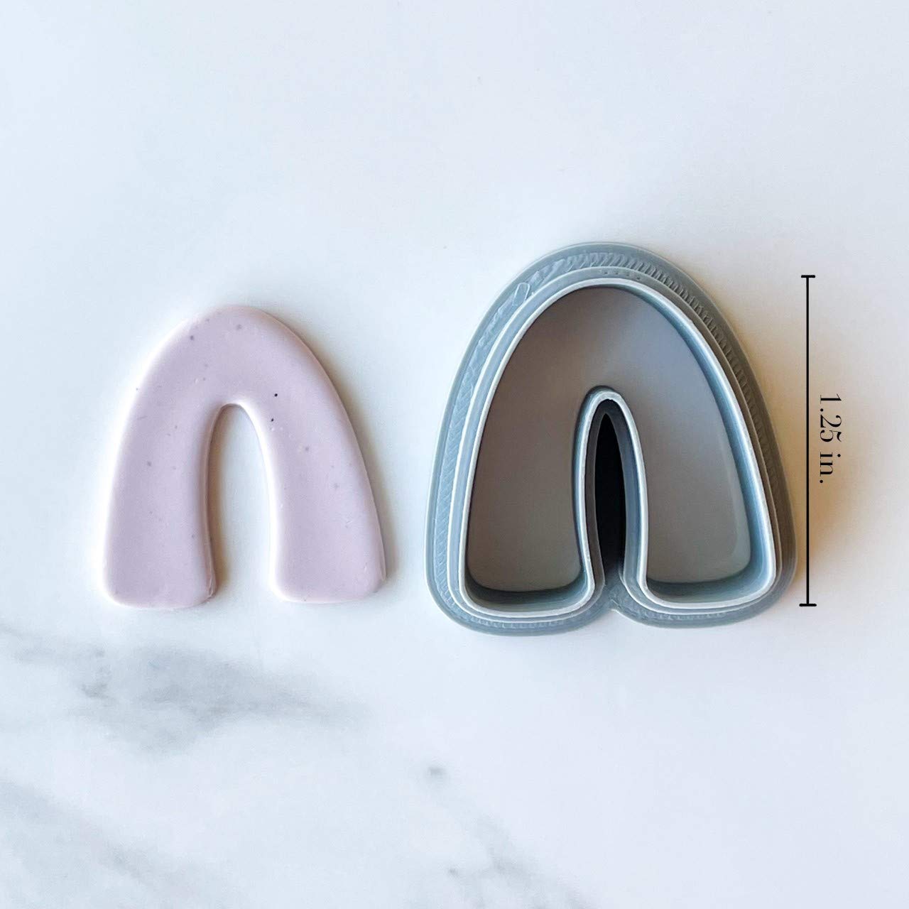 Polymer Clay Cutters For Earrings - The Clayful Co Arch Pack Set Of 6 - Clay Cutters For Polymer Clay Jewelry Earrings Shapes -