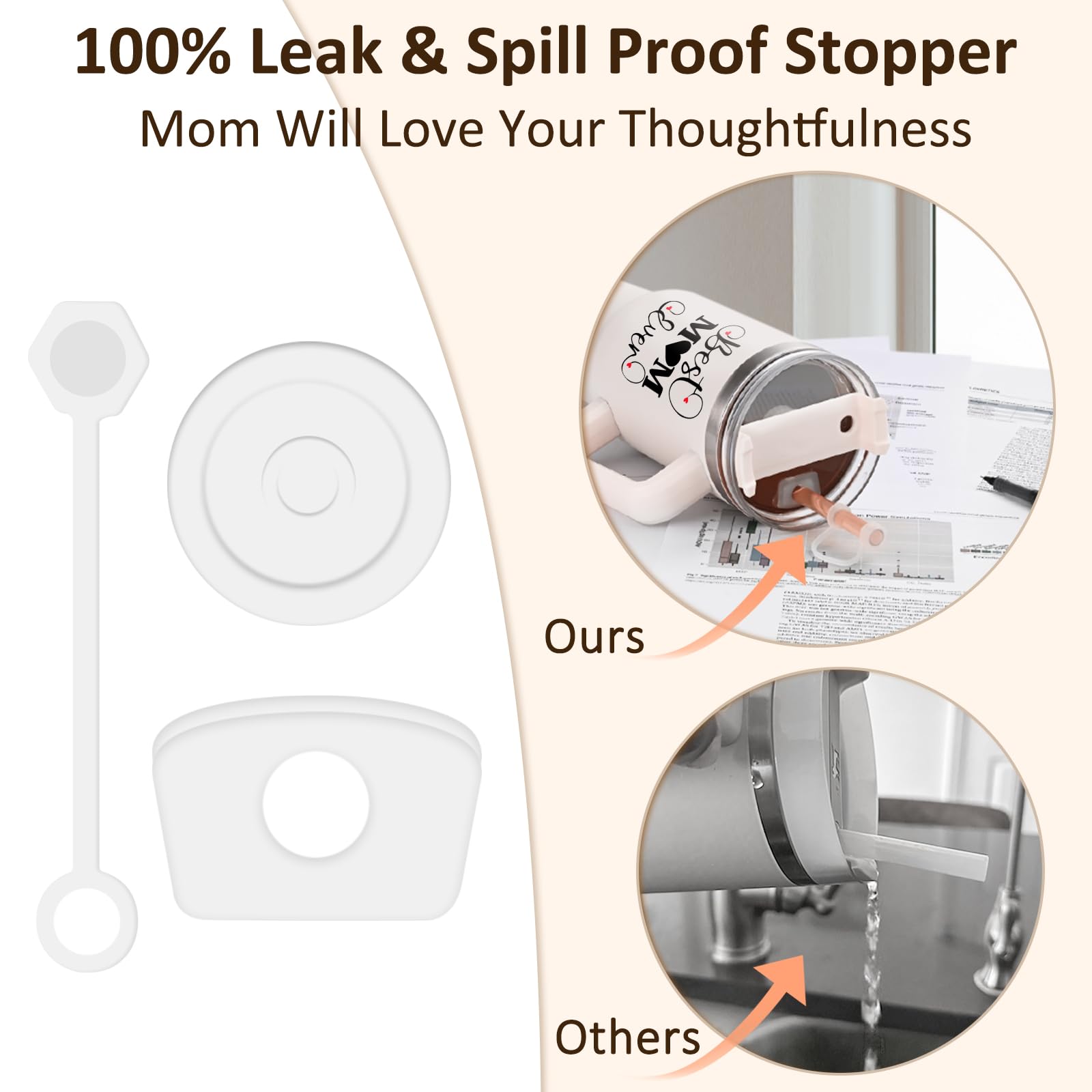 Liqcool Mom Birthday Gifts - 40 Oz Best Mom Ever Tumbler Gifts For Mom From Daughter Son, Unique Popular Birthday Gifts Ideas Fo