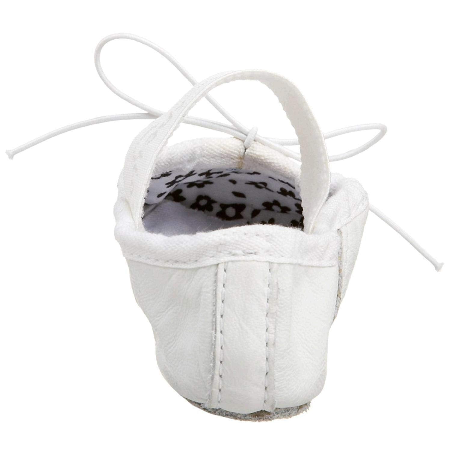 Capezio Girls Daisy 205 Ballet Shoe (Toddlerlittle Kid),White,75 W Us Toddler