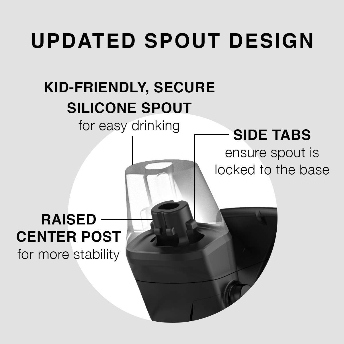 Contigo AUTOSPOUT Kids Water Bottle 2-Pack  1 Count (Pack of 1)  Cheetah & Toucans