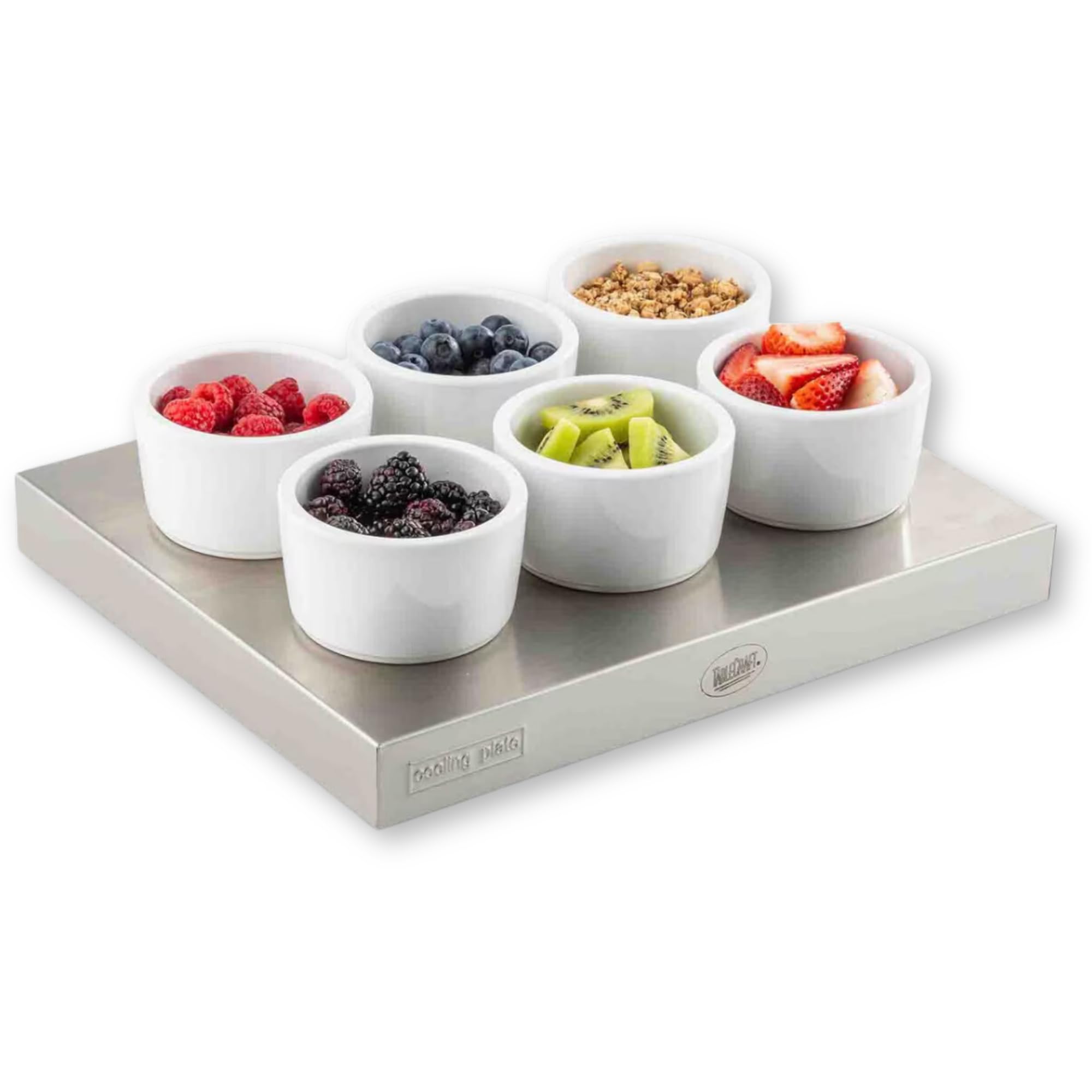Professional Bakeware TableCraft CW60101 S/S Half-Size Cooling Plate, Silver, 12.75 x 10.5 x 1.5