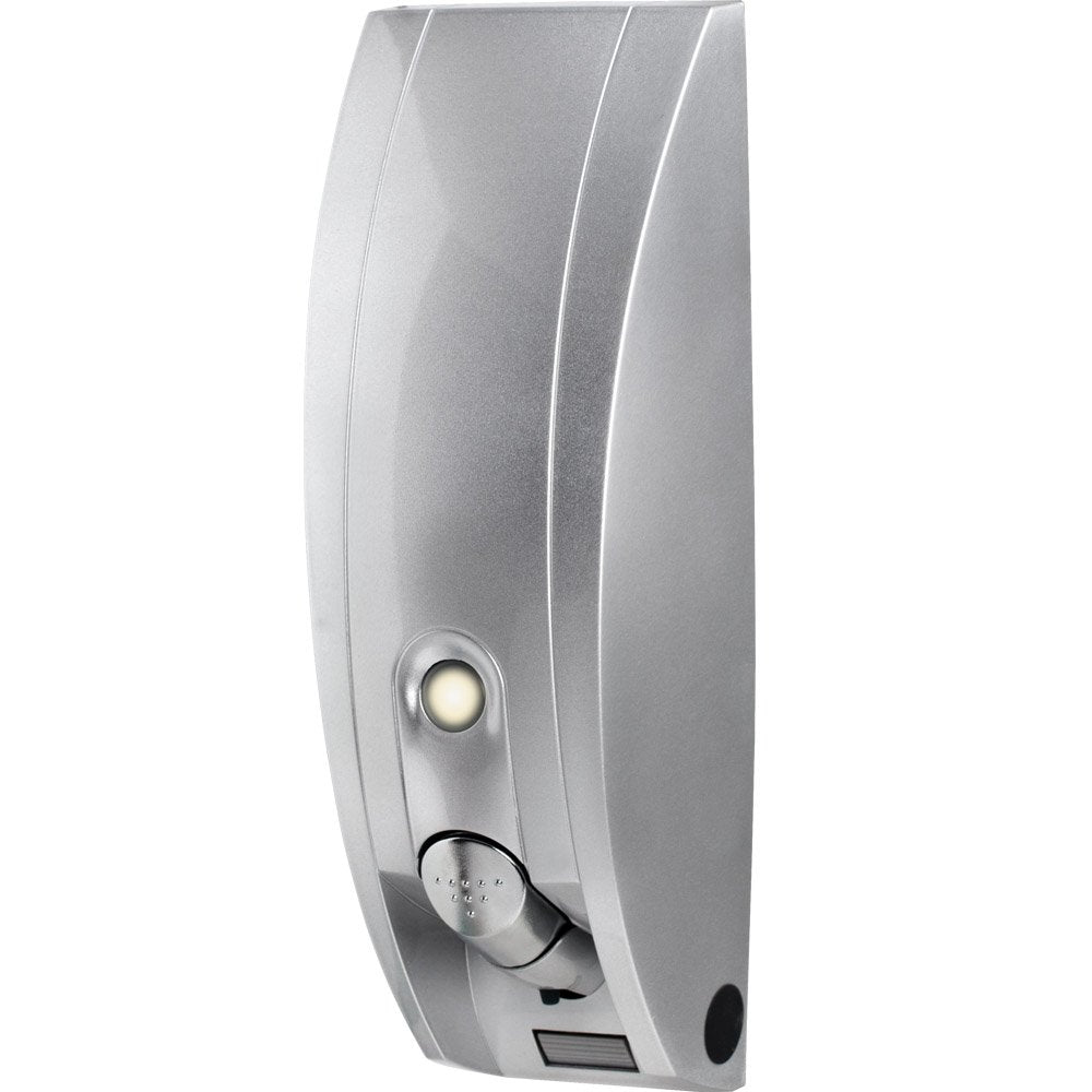 Better Living Products 81134 Curve 1-Chamber Soap And Shower Dispenser, Silver Gloss