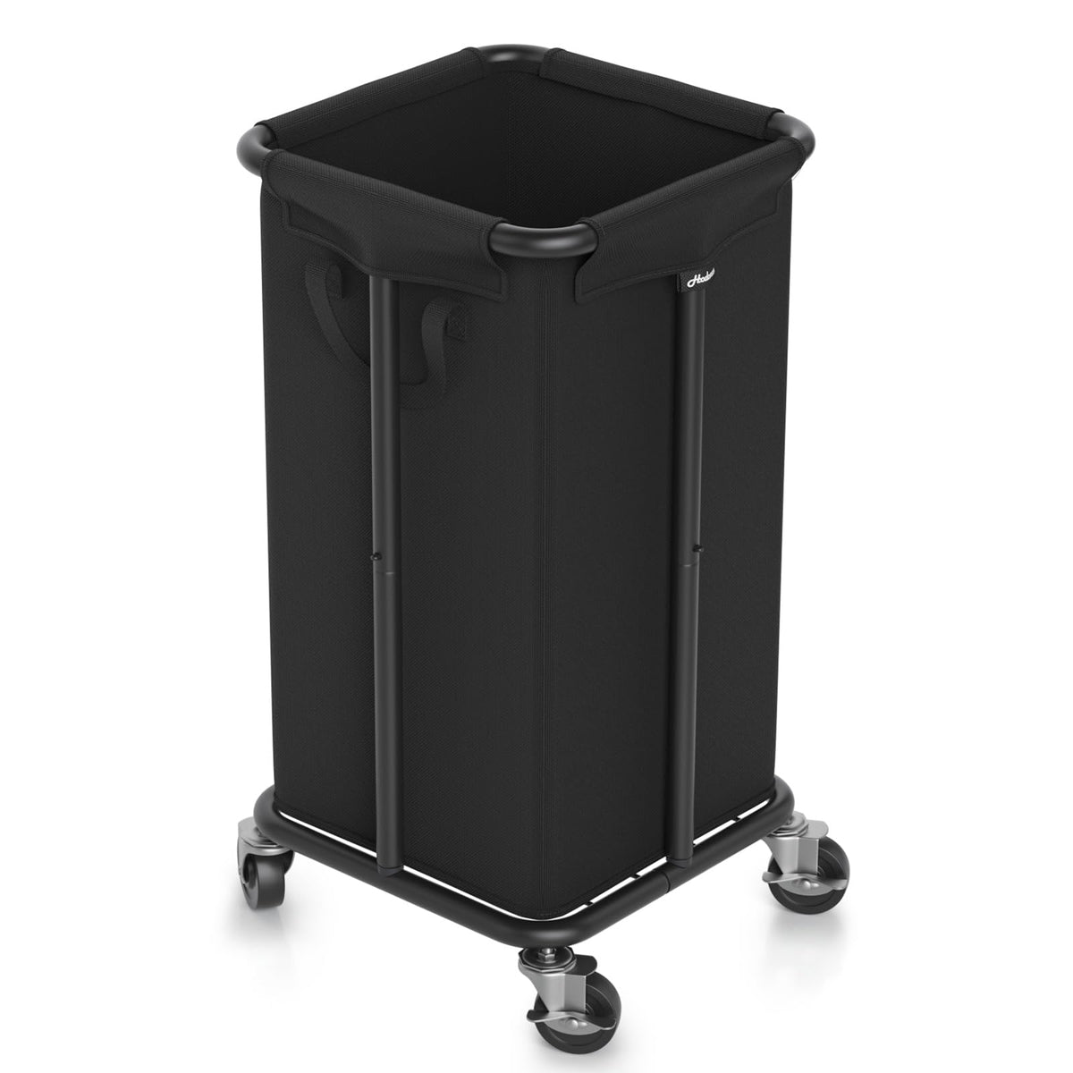 Hodonas Laundry Basket With Wheels, Rolling Laundry Hamper, 30 Gal.(115L), Removable And Machine Washable Liner, Steel Frame, Ta