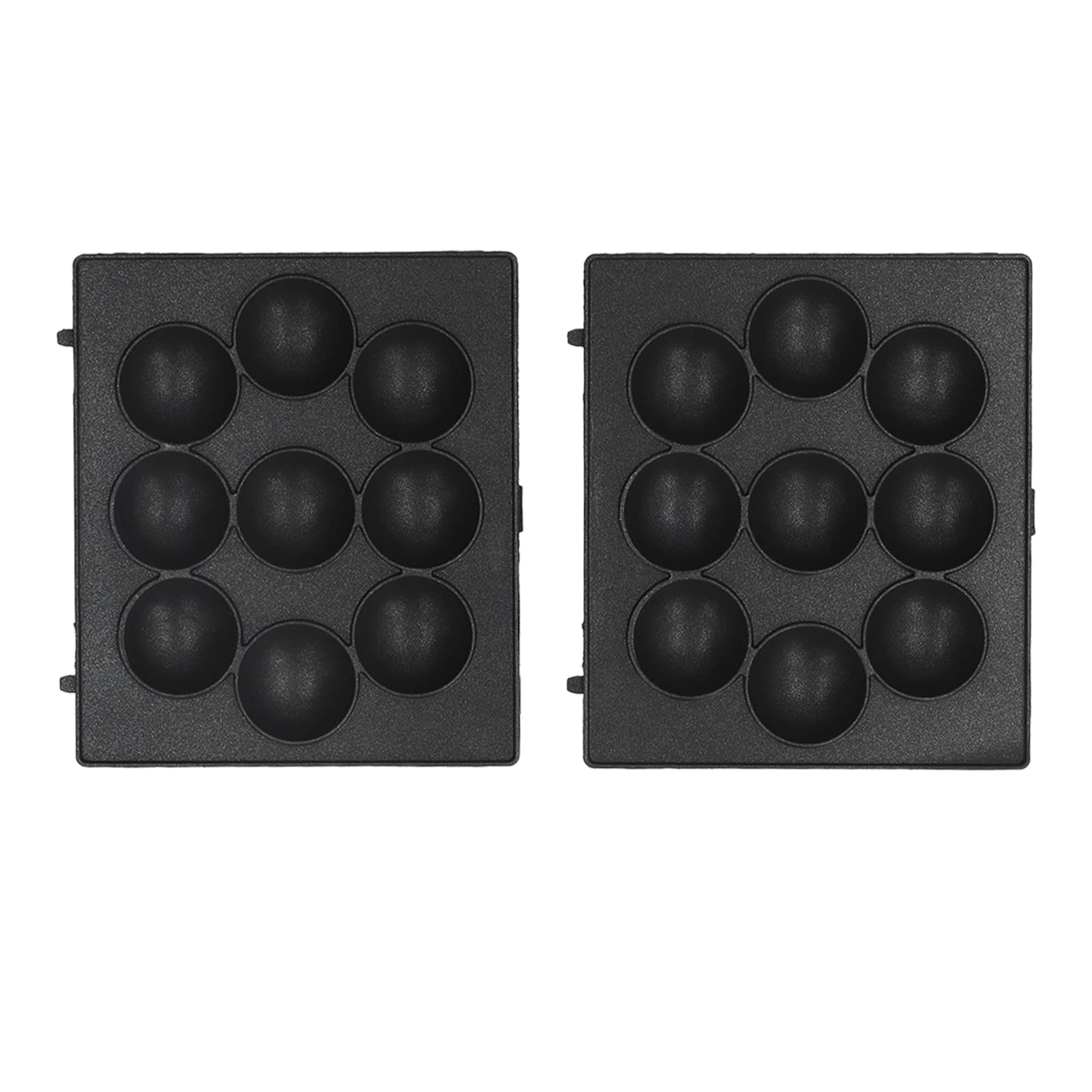 Tomotato 9 Hole Baking Pan for Meatballs, Non Stick Stainless Steel