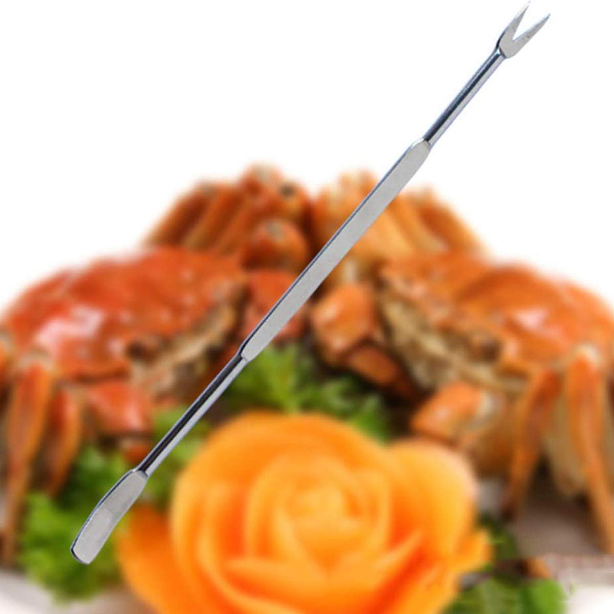 Artcome 13 Piece Seafood Tools Set For 3 People Including 3 Crab Crackers, 3 Lobster Shellers, 3 Seafood Forks, 3 Seafood Scisso