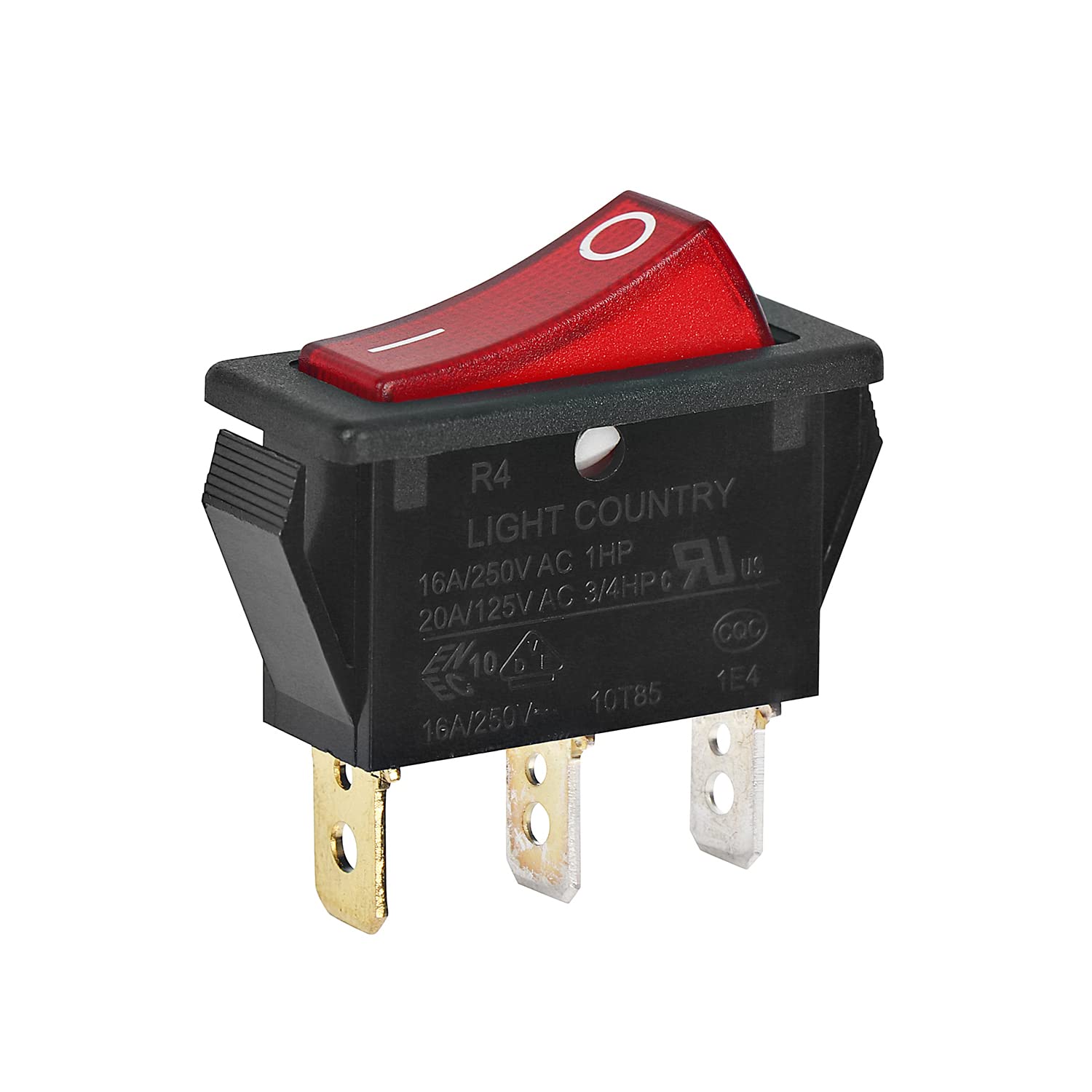 2 Pack 120927-24 120 Volt Rocker Switch Lighted On Off For Fmi Desa Electric Fireplaces