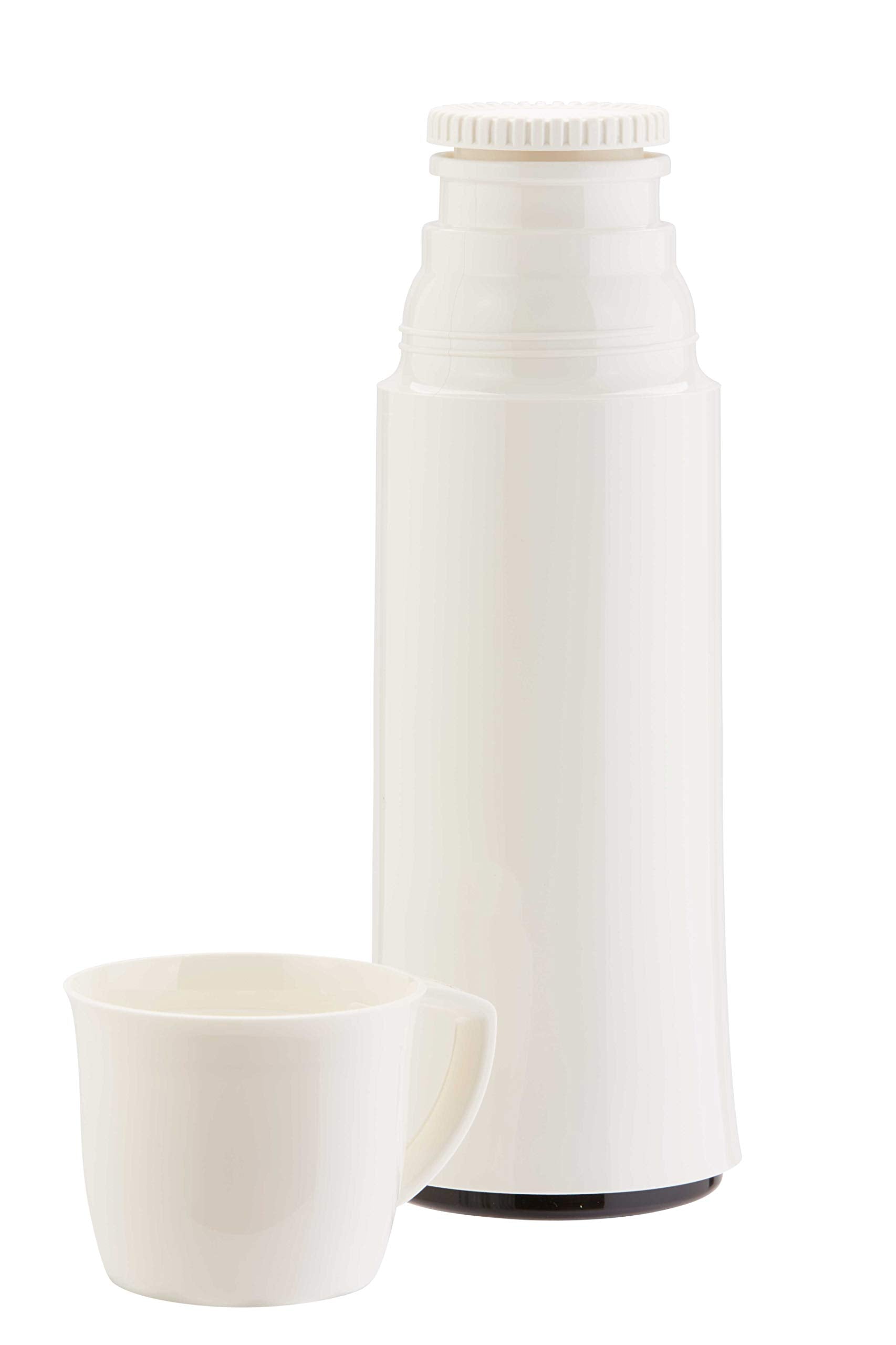 Helios Elegance Insulated Bottle White 0.5 Litre