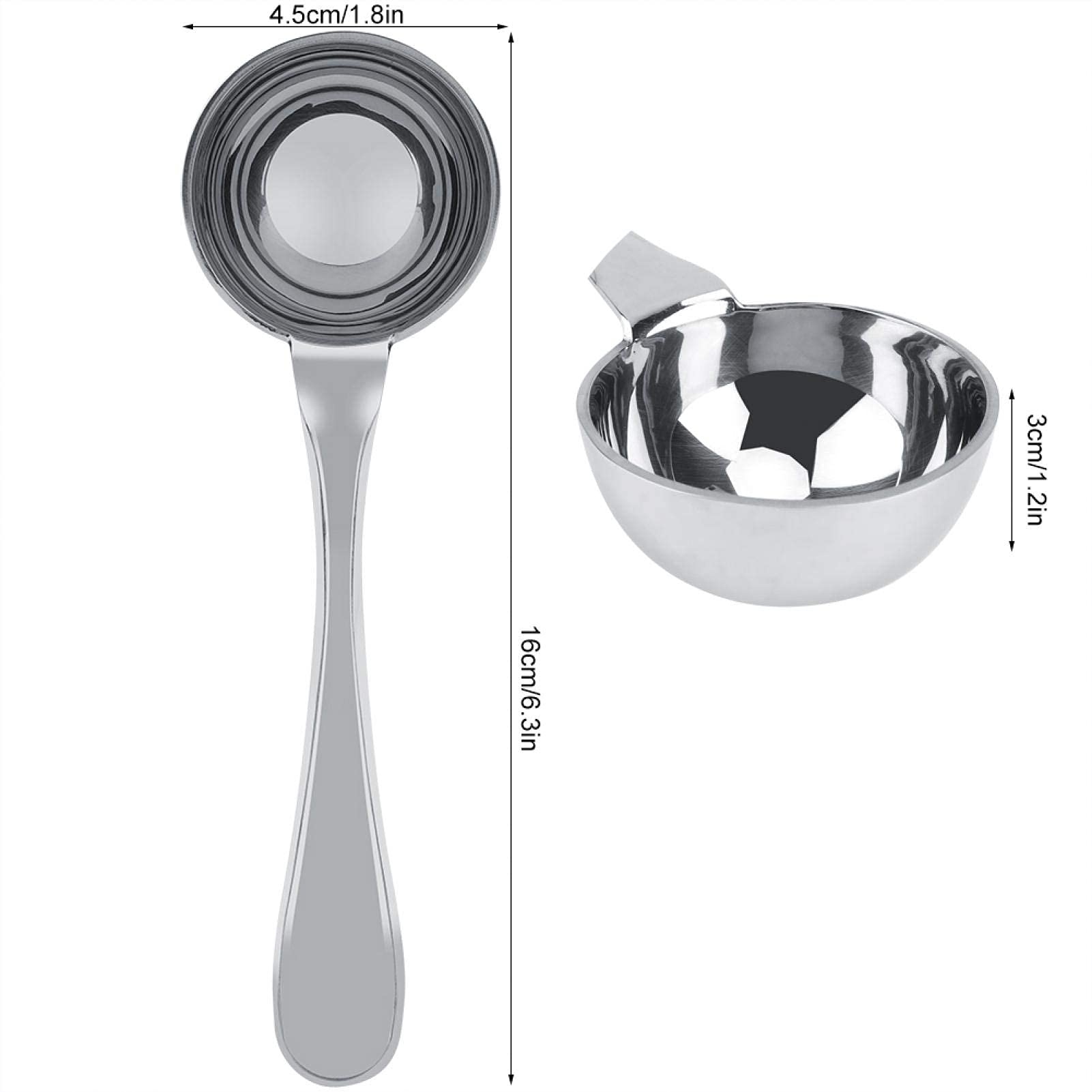 (25Ml) Coffee Scoop Spoon Stainless Steel Coffee Measuring Spoon 1 Tablespoon Long Handle Table Spoon Coffee Spoons For Coffee,