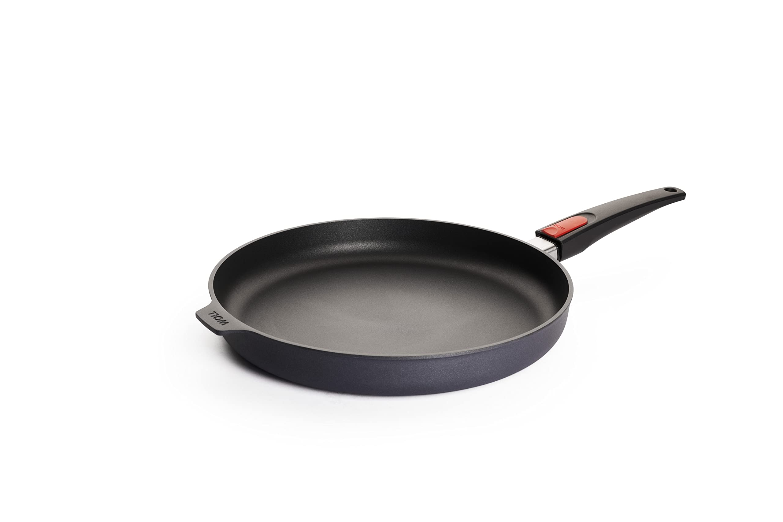 Woll Diamond 1532Dpi Lite Cast Frying Pan Suitable For Induction Cookers, 32 Cm Diameter, 5 Cm High With Removable Handle
