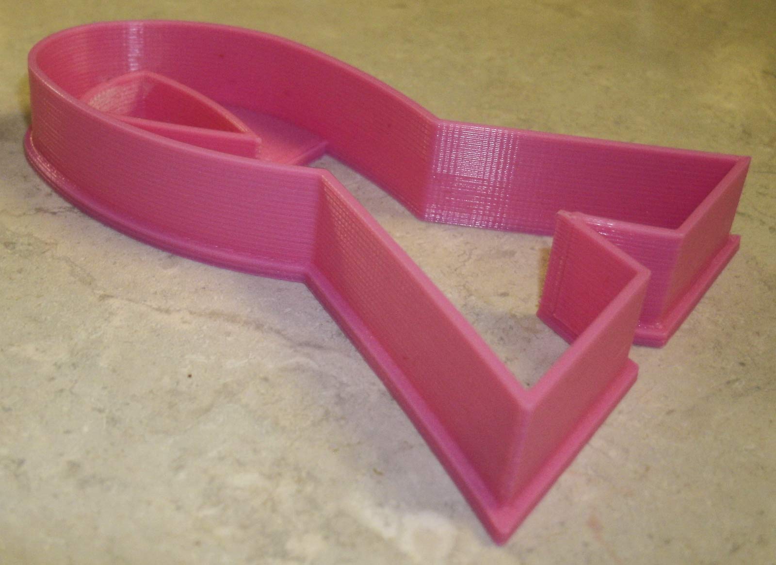 Ribbon Cancer Awareness Cookie Cutter Made In Usa Pr316