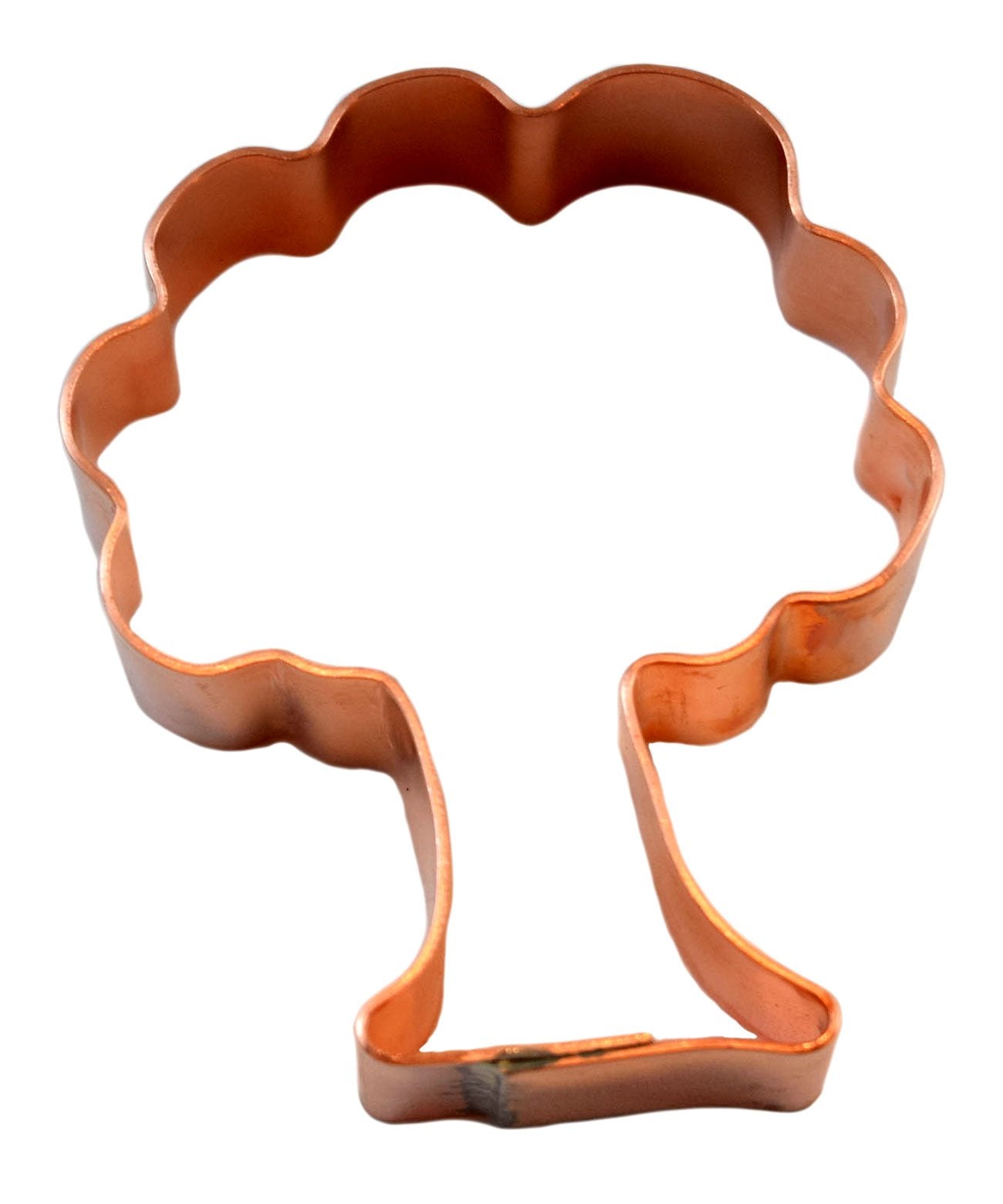 Tiny Oak Tree Copper Cookie Cutter