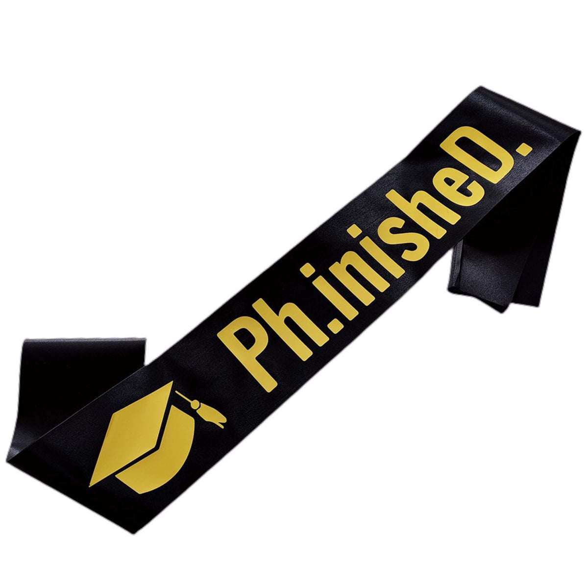Magnusson'S Garden Phd Graduation Sash, Ph.Inished. Finished Phinally Done Graduation Gift For Phd Grads And Survivors, Class Of