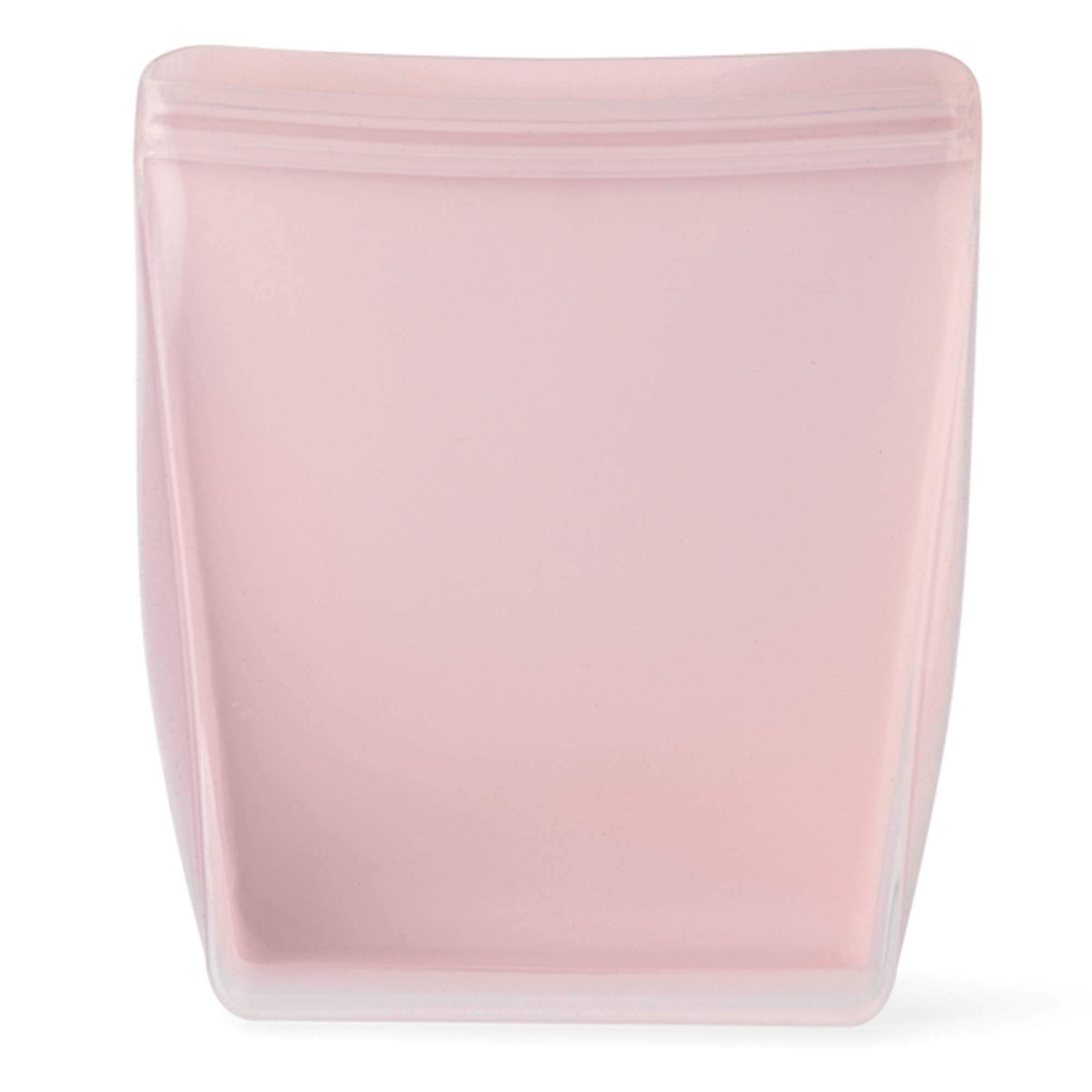 W&P Porter Silicone Reusable Storage Bag, Sandwich (36Oz Stand-Up), Slate, Food Storage Container, Microwave And Dishwasher Safe